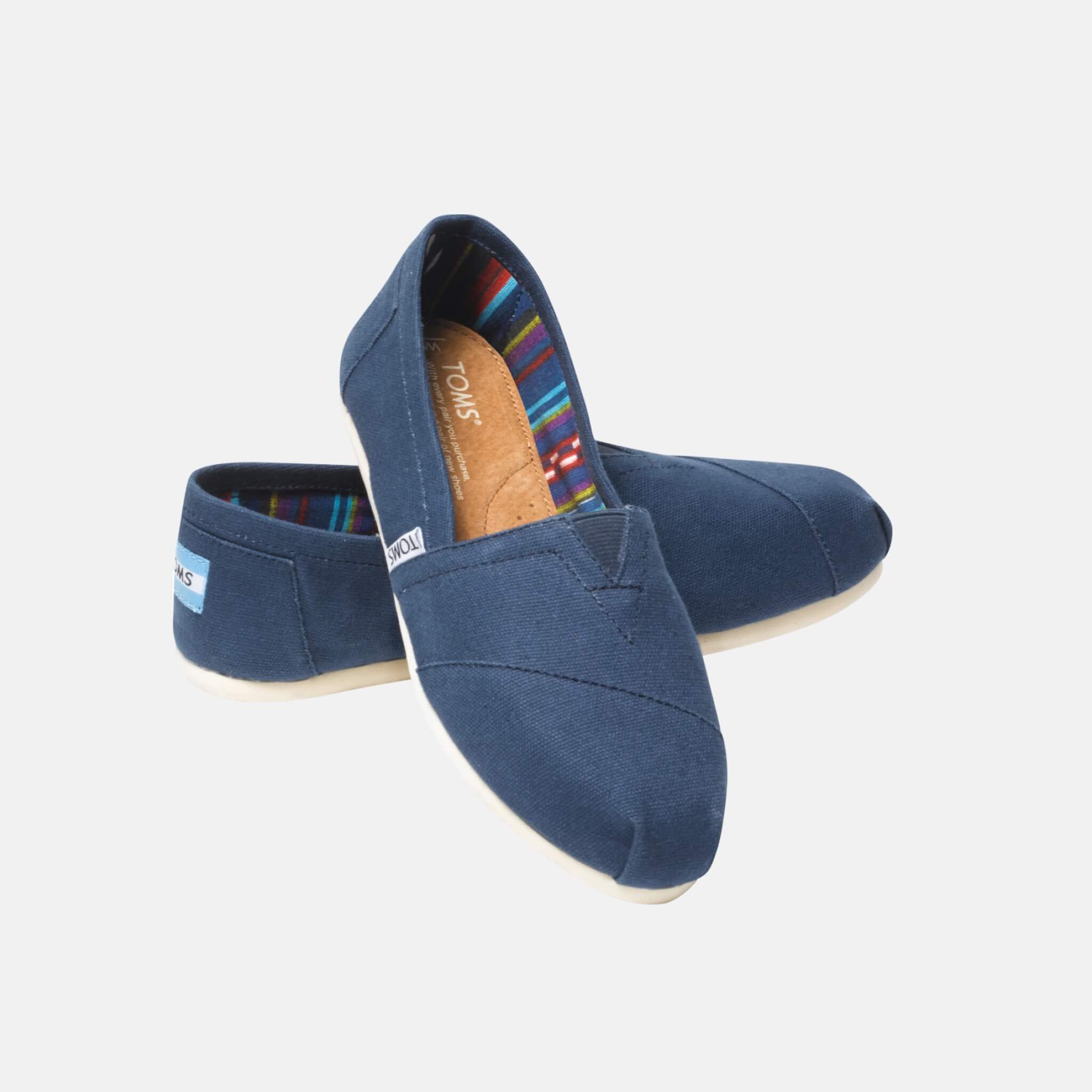 Dámské modré TOMS Core Classics Alpargata