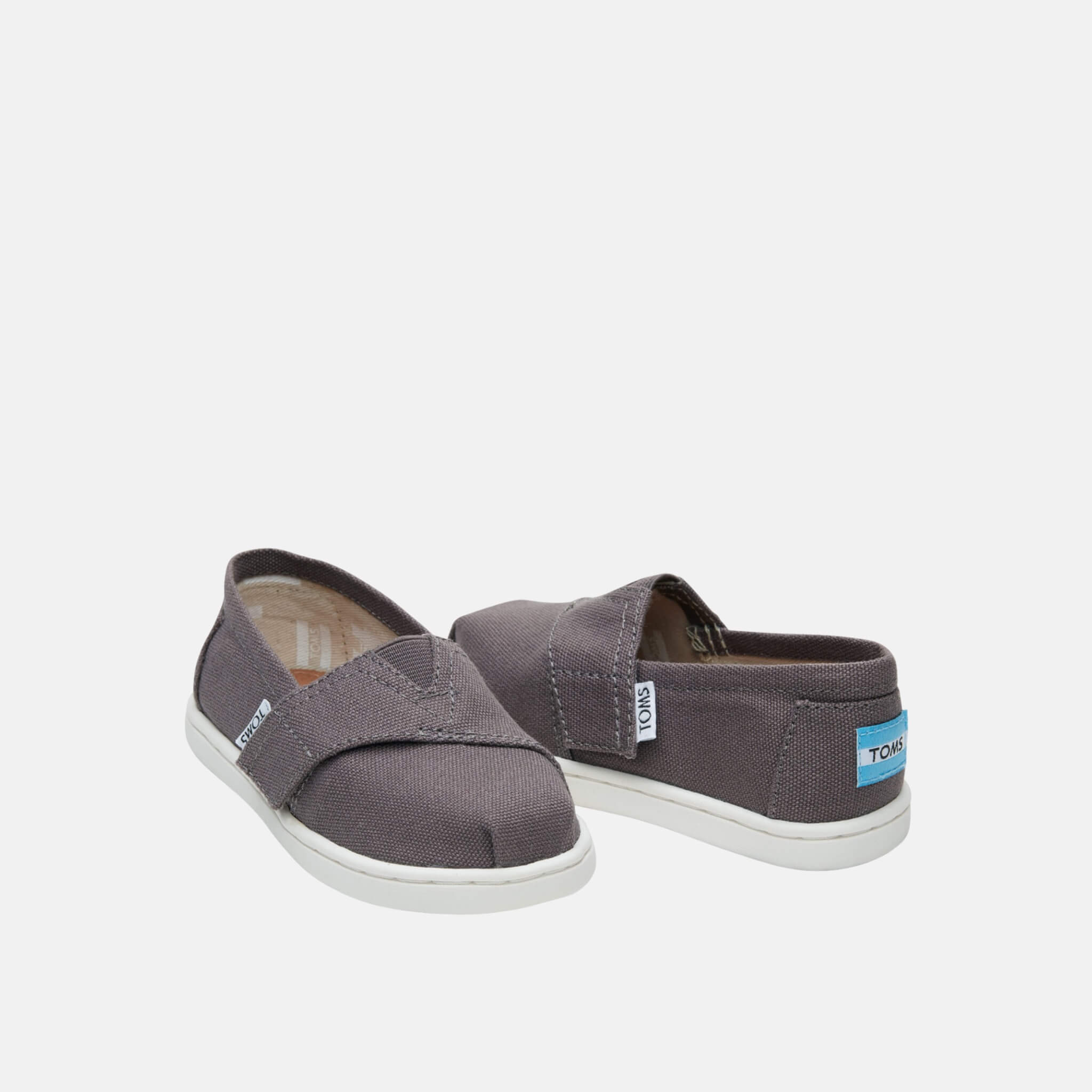 Dětské šedé TOMS Core Classics Tiny Alpargata