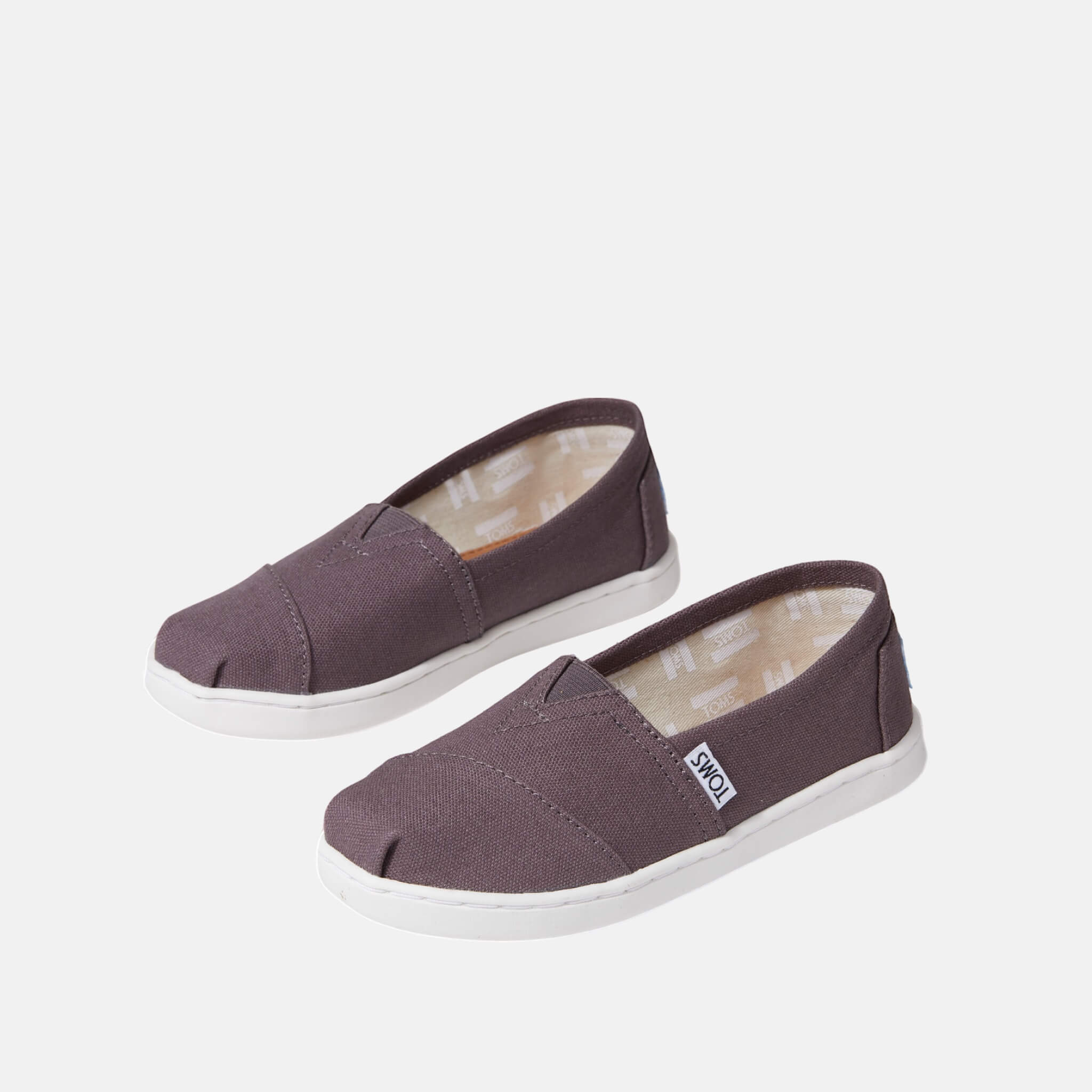 Dětské šedé TOMS Core Classics Youth Alpargata