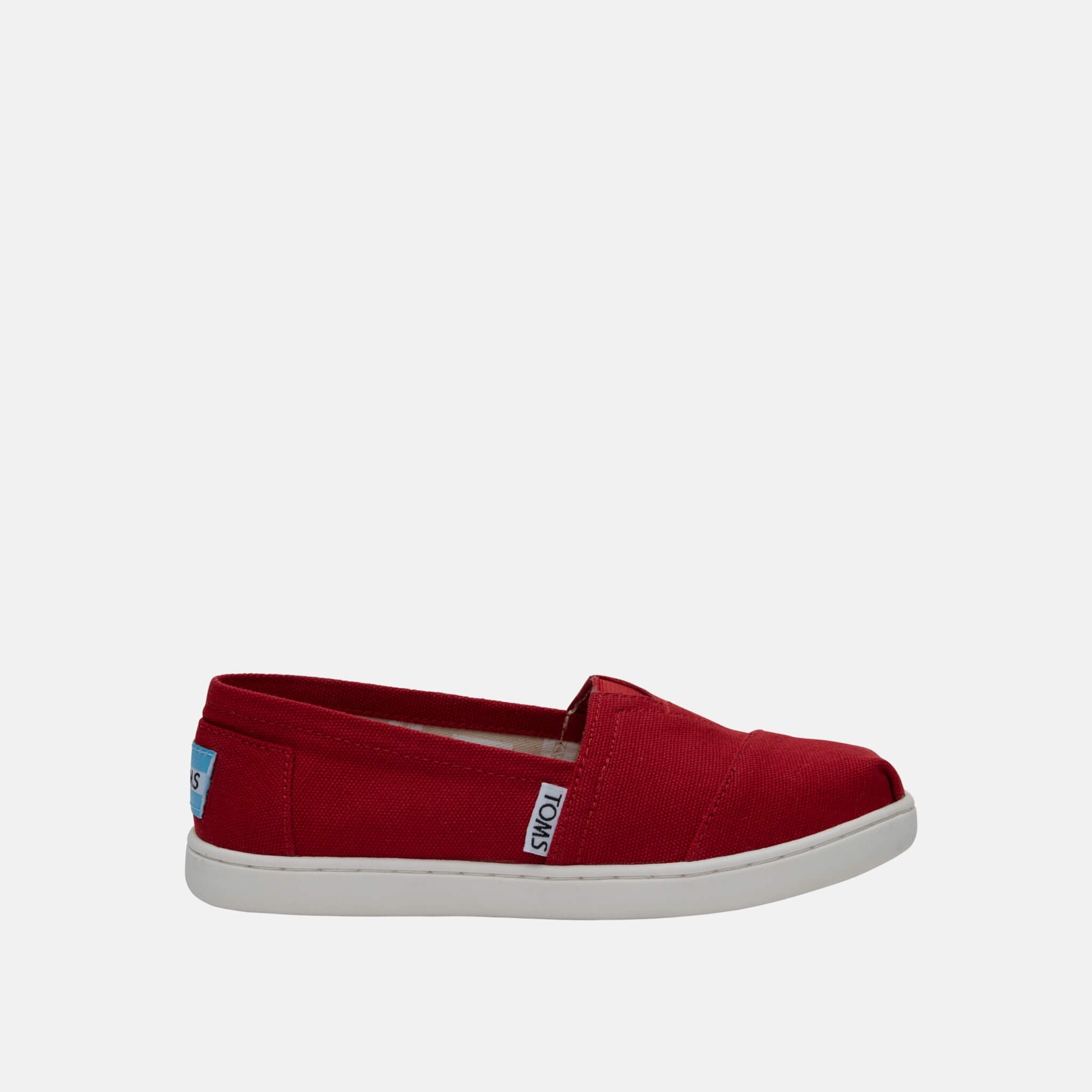 Dětské červené TOMS Core Classics Youth Alpargata