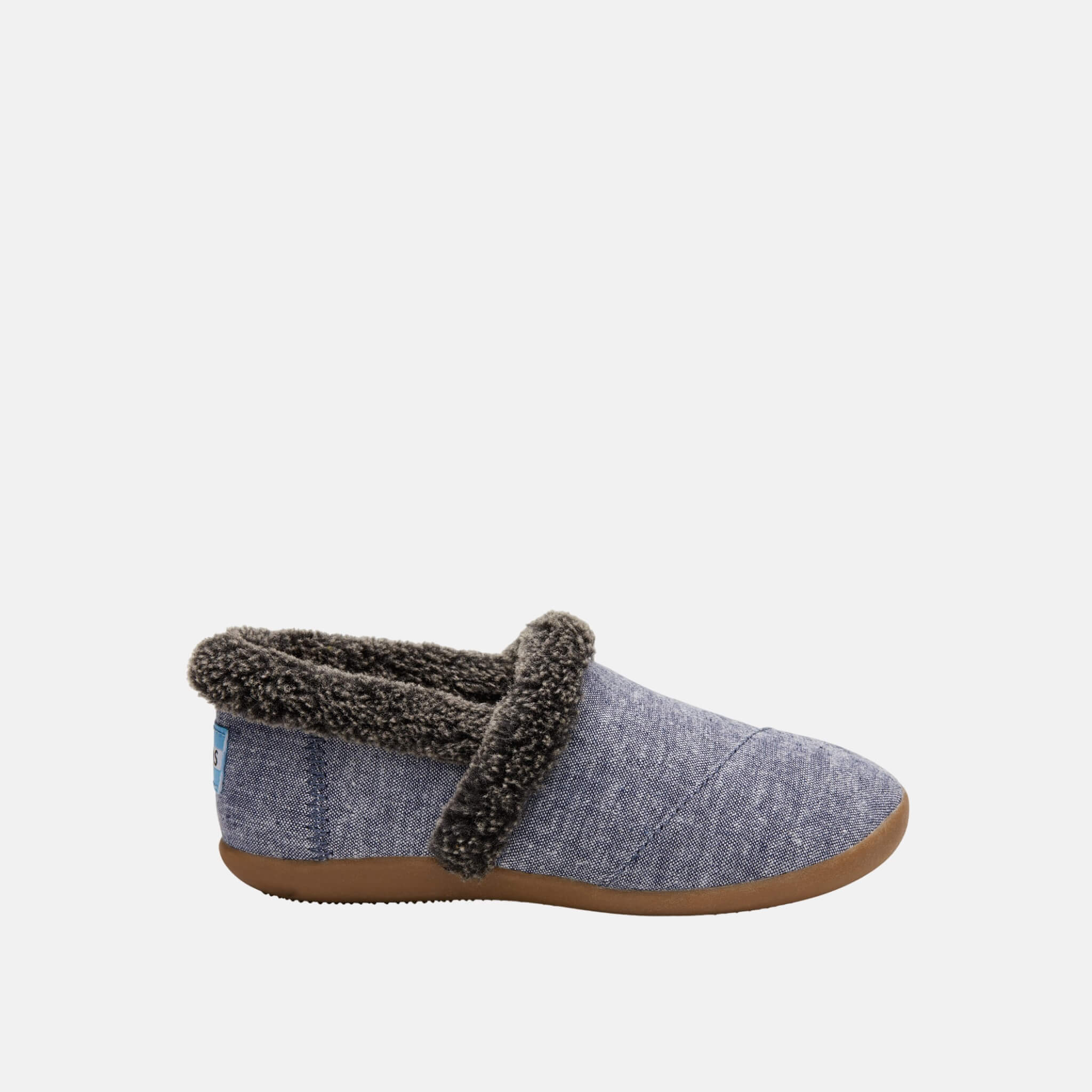 Dětské modré bačkory TOMS Youth Chambray