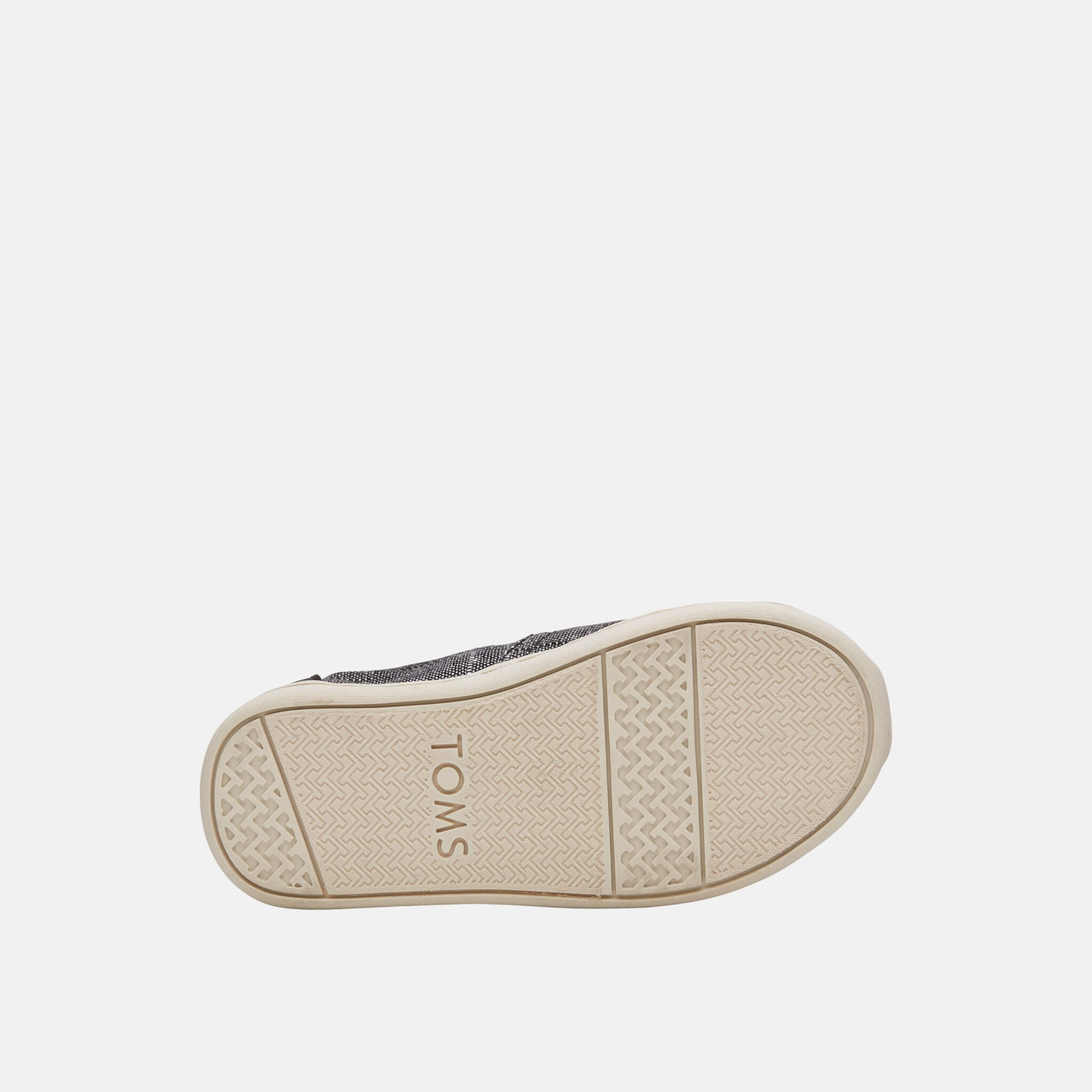 Dětské černošedé TOMS Textured Seasonal Classics Tiny Alpargata