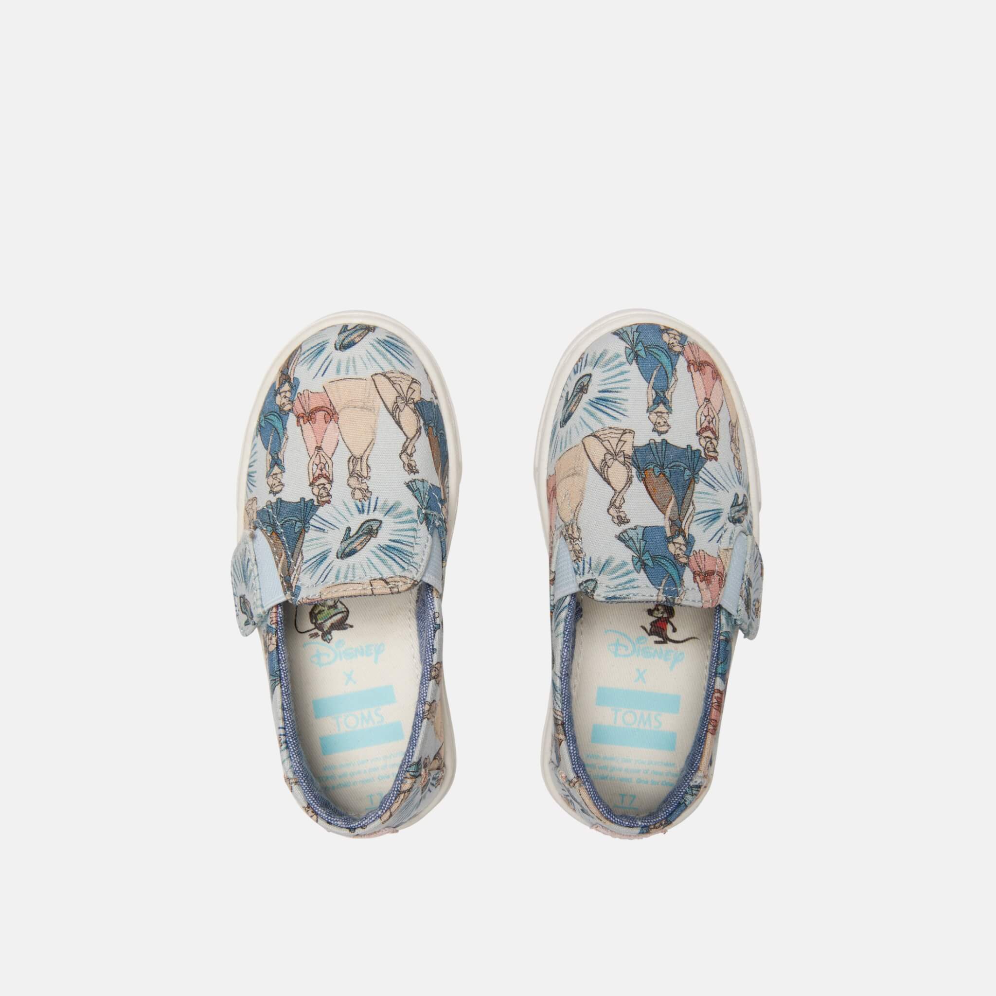 Dámské modré sandálky TOMS Chambray Tribal Lexie