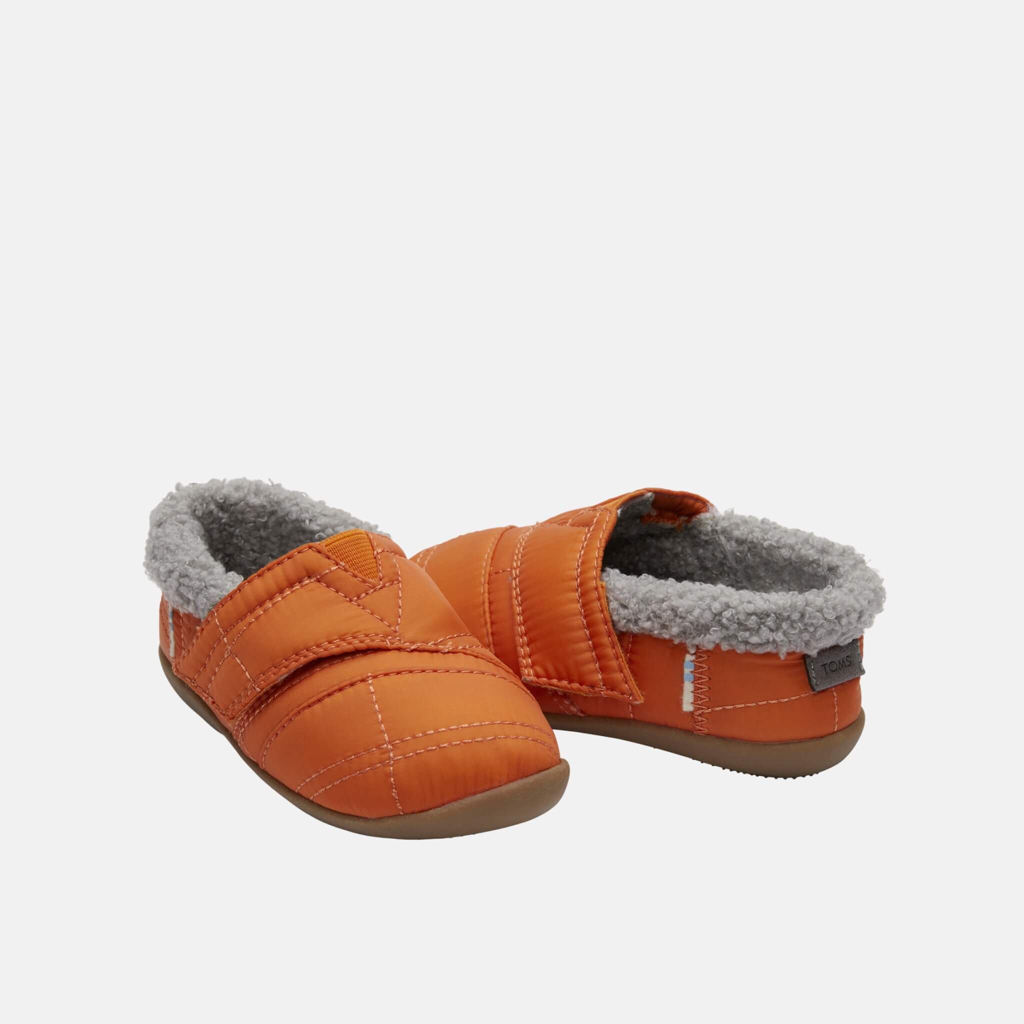 Dětské oranžové pantofle TOMS Tiny House Slipper