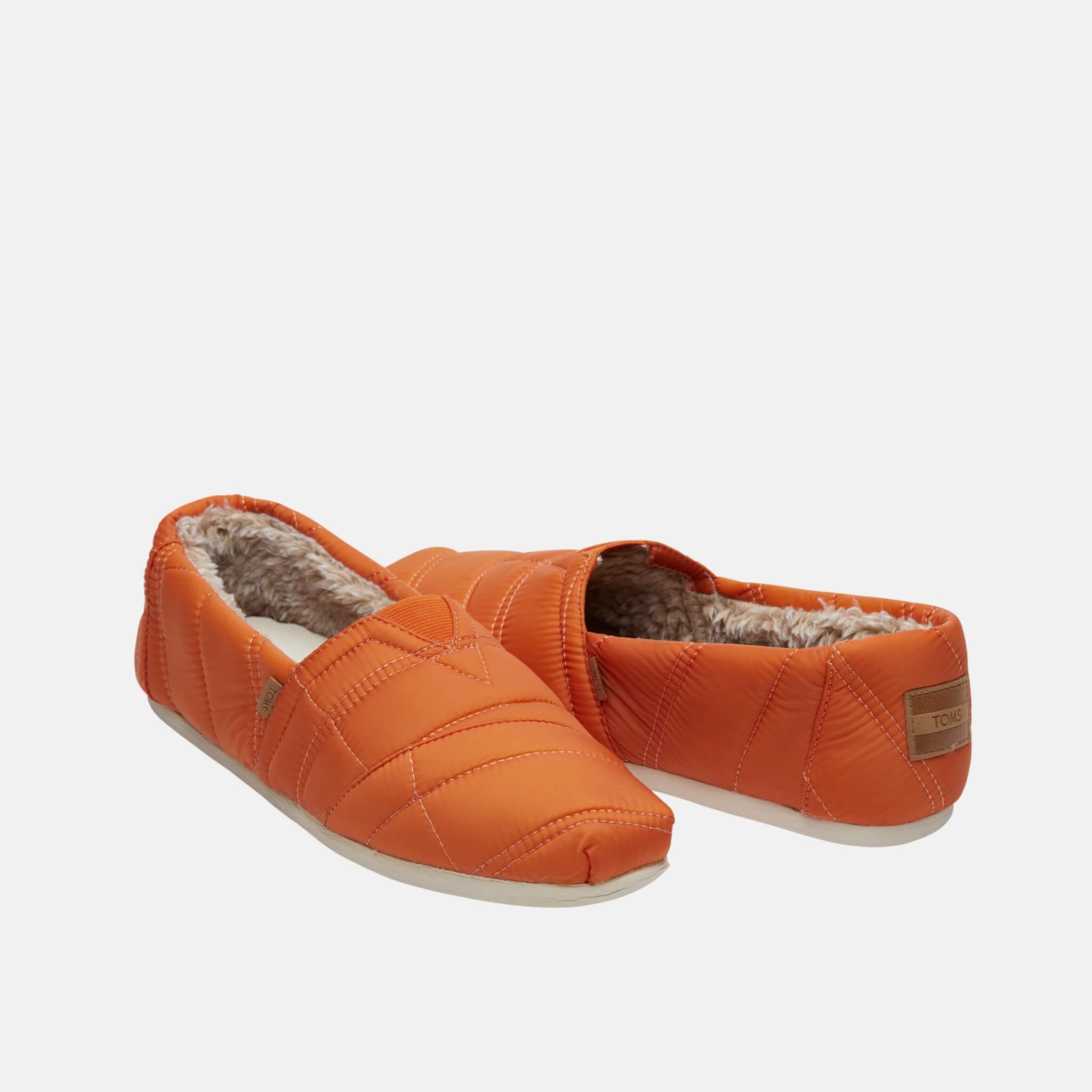 Pánské oranžové TOMS Quilted Venice Collection Alpargata