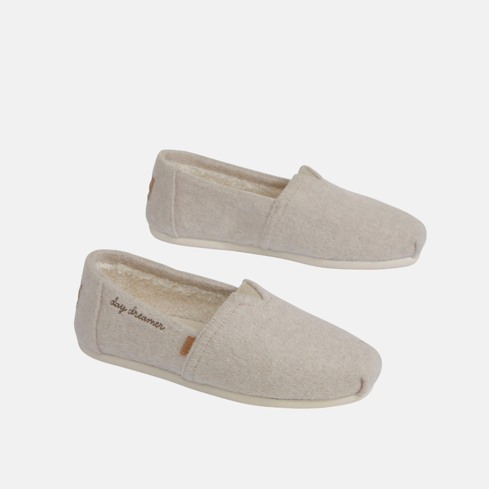 Dámské béžové TOMS Felt Venice Collection Alpargata