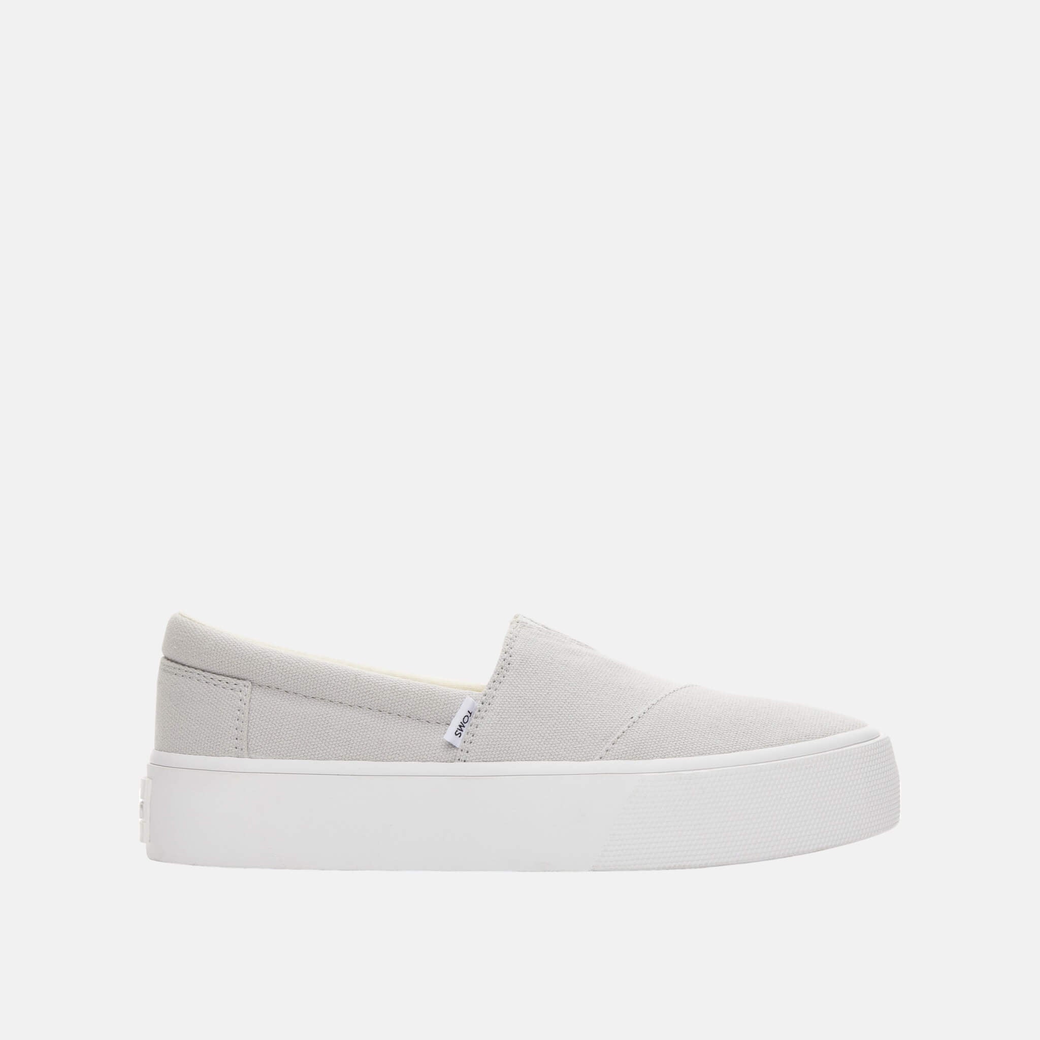 Dámské šedé slip-on TOMS Fenix Platform