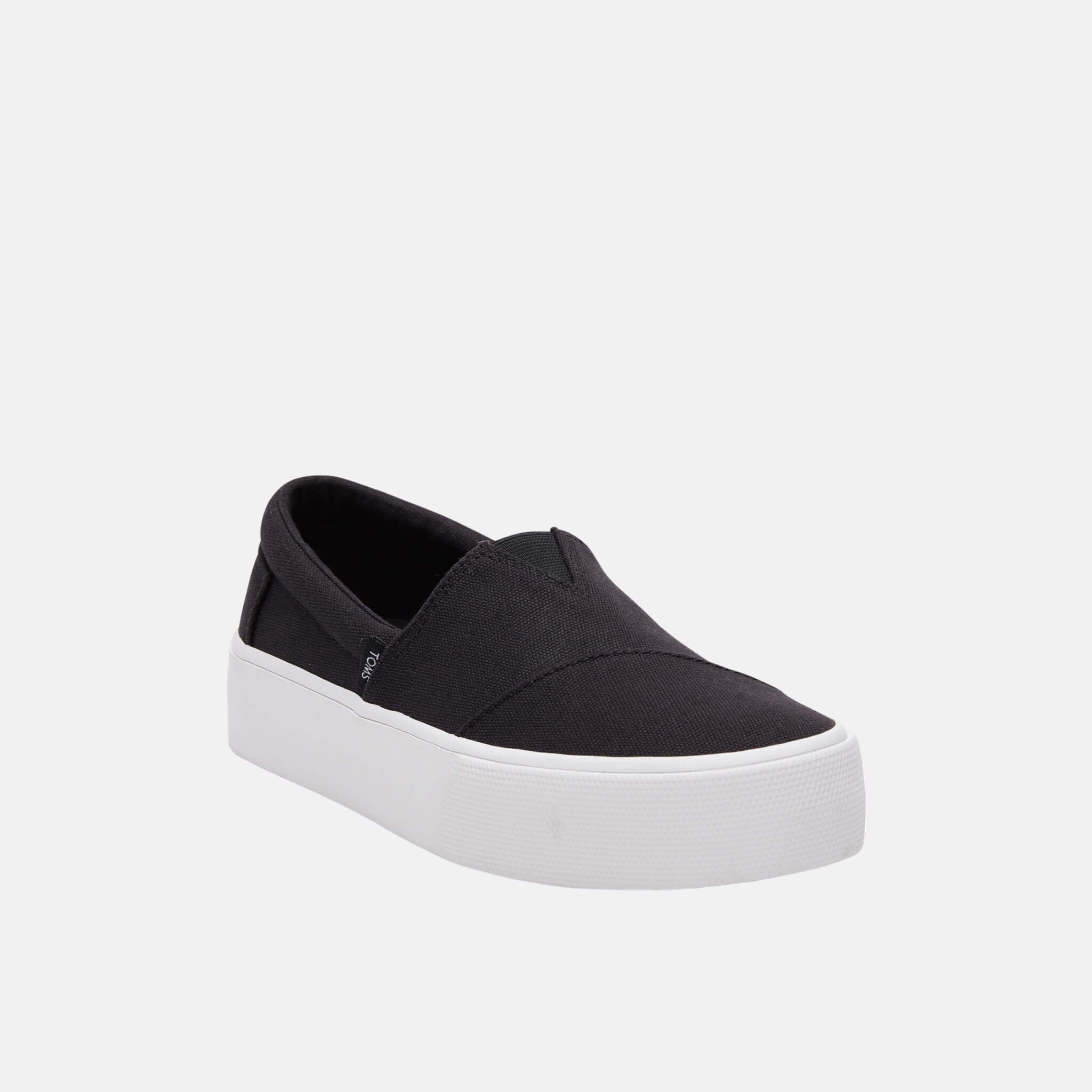 Dámské černé slip-on TOMS Fenix Platform