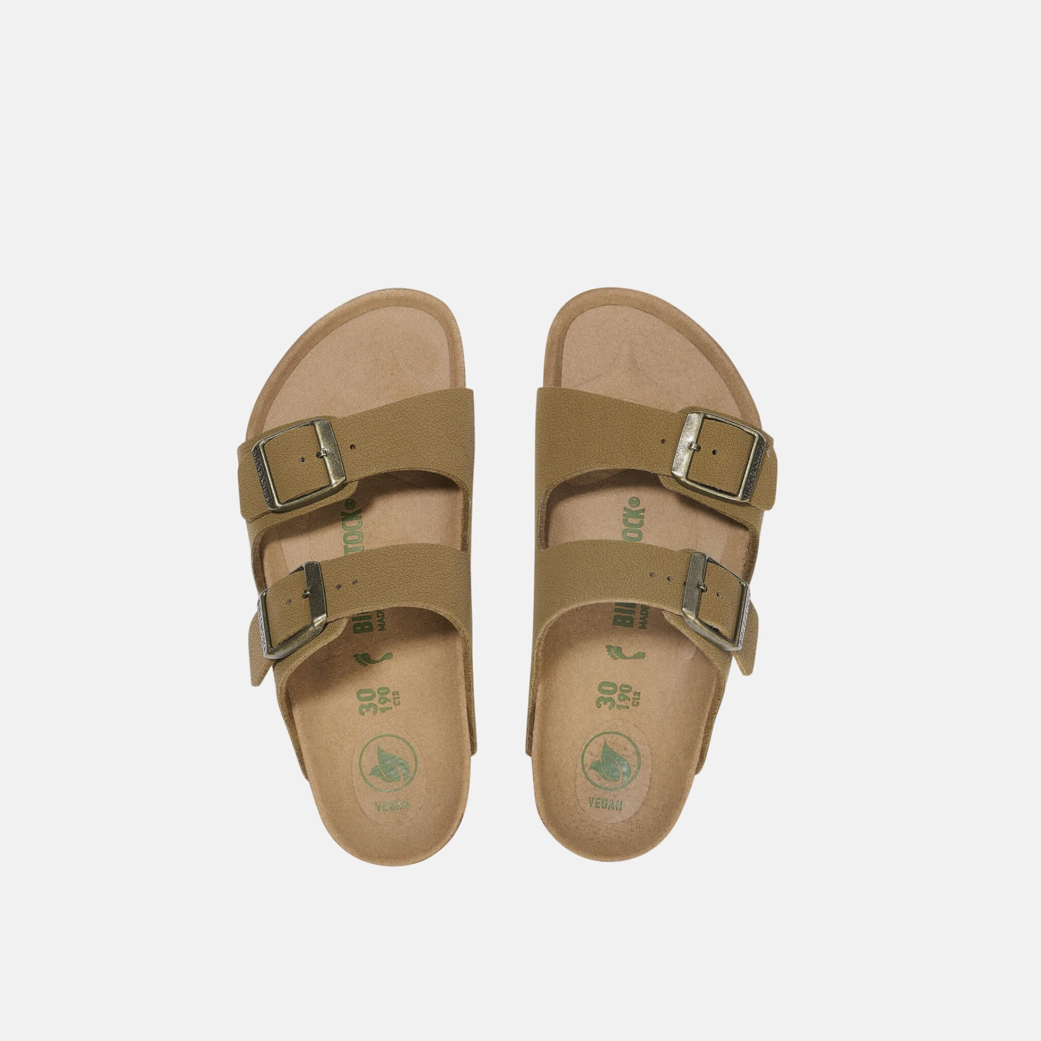 Dětské Hnědé Regular Pantofle Birkenstock Arizona Vegan