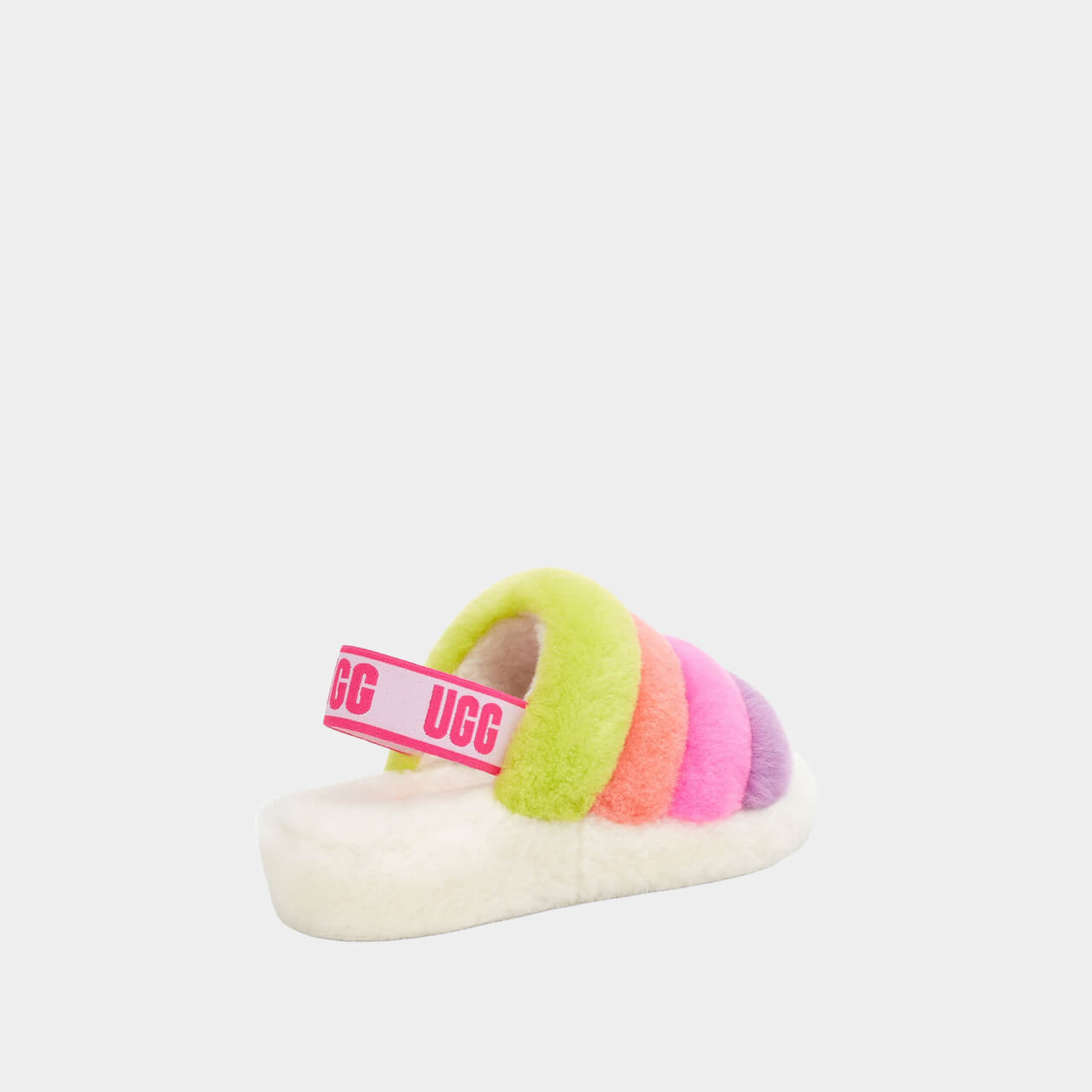 Boty UGG Fluff Yeah Slide White Multi