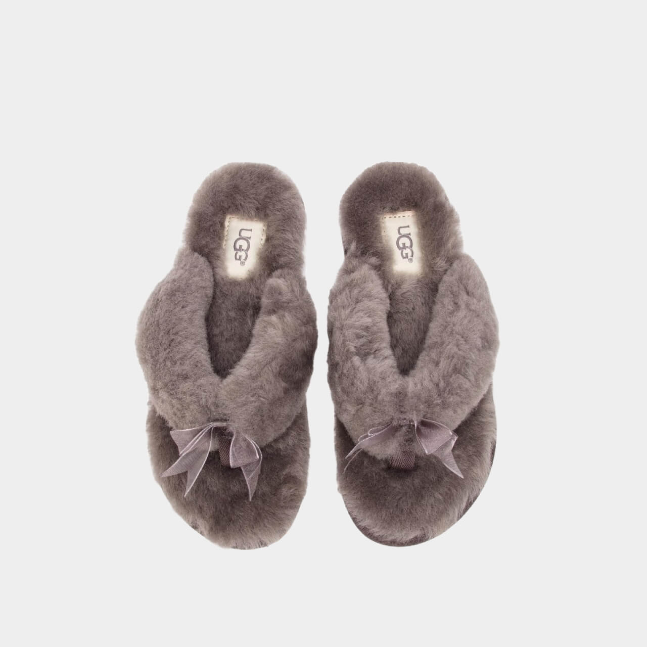 Boty UGG Fluff Flip Flop III Grey