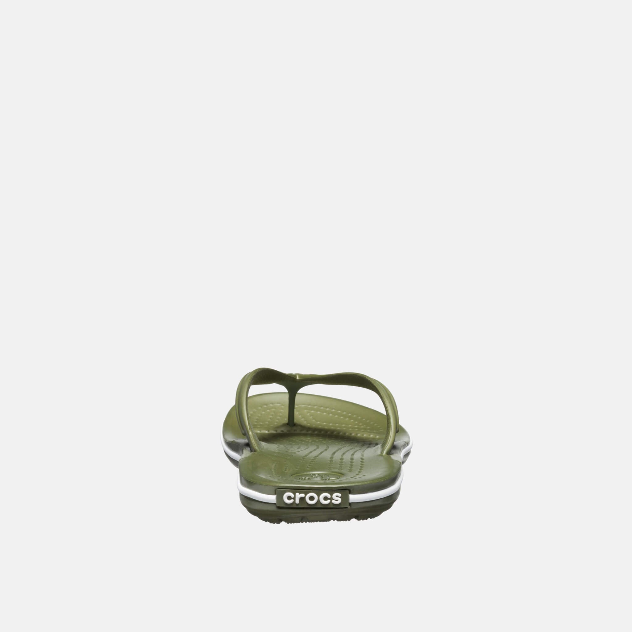 Crocband Flip Army Green/White