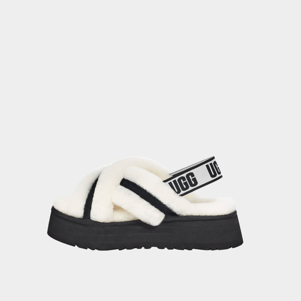 Boty UGG Disco Cross Slide White