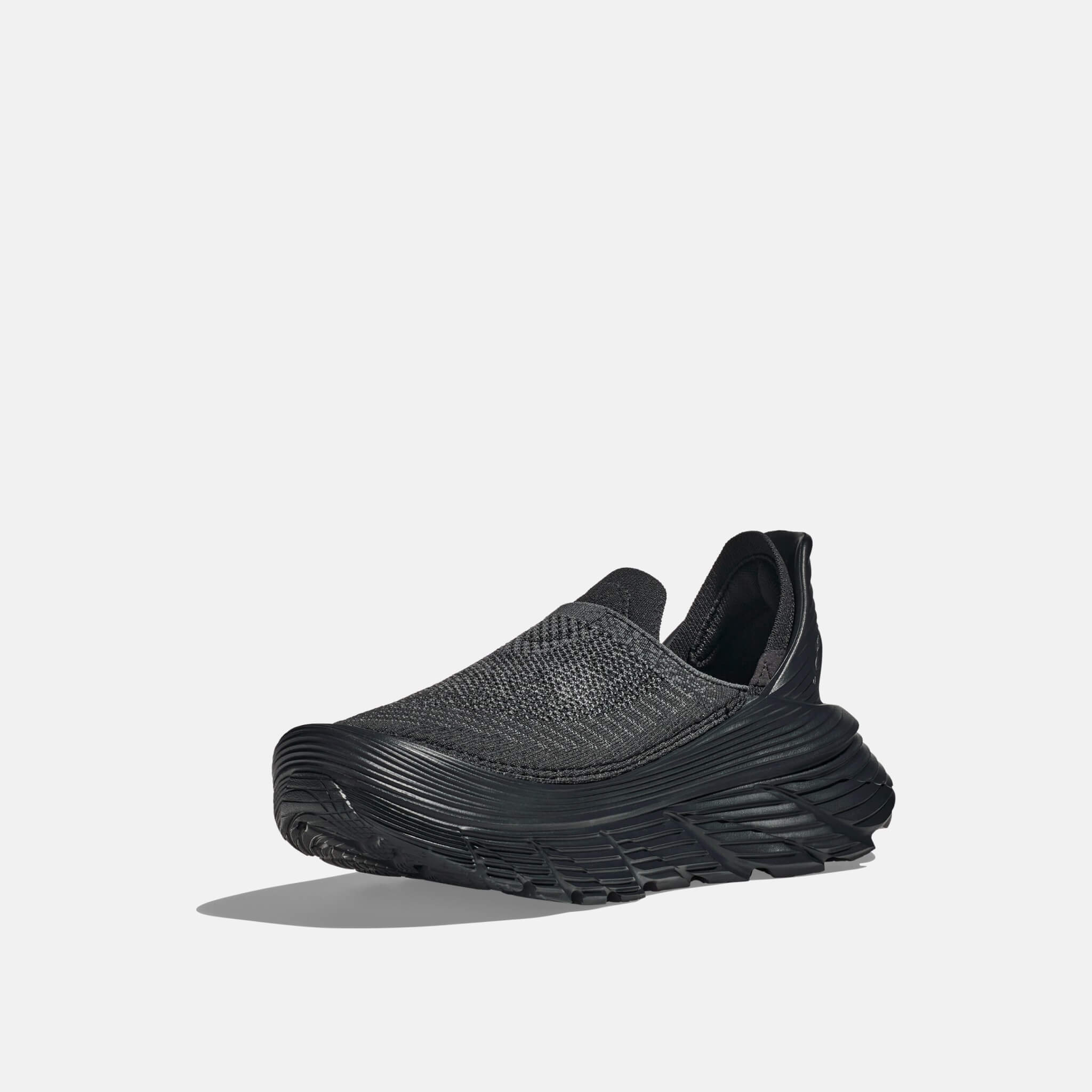 Unisex černé slip-on Hoka Restore TC