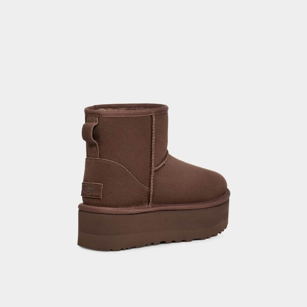 Boty UGG Classic Mini Platform Burnt Cedar