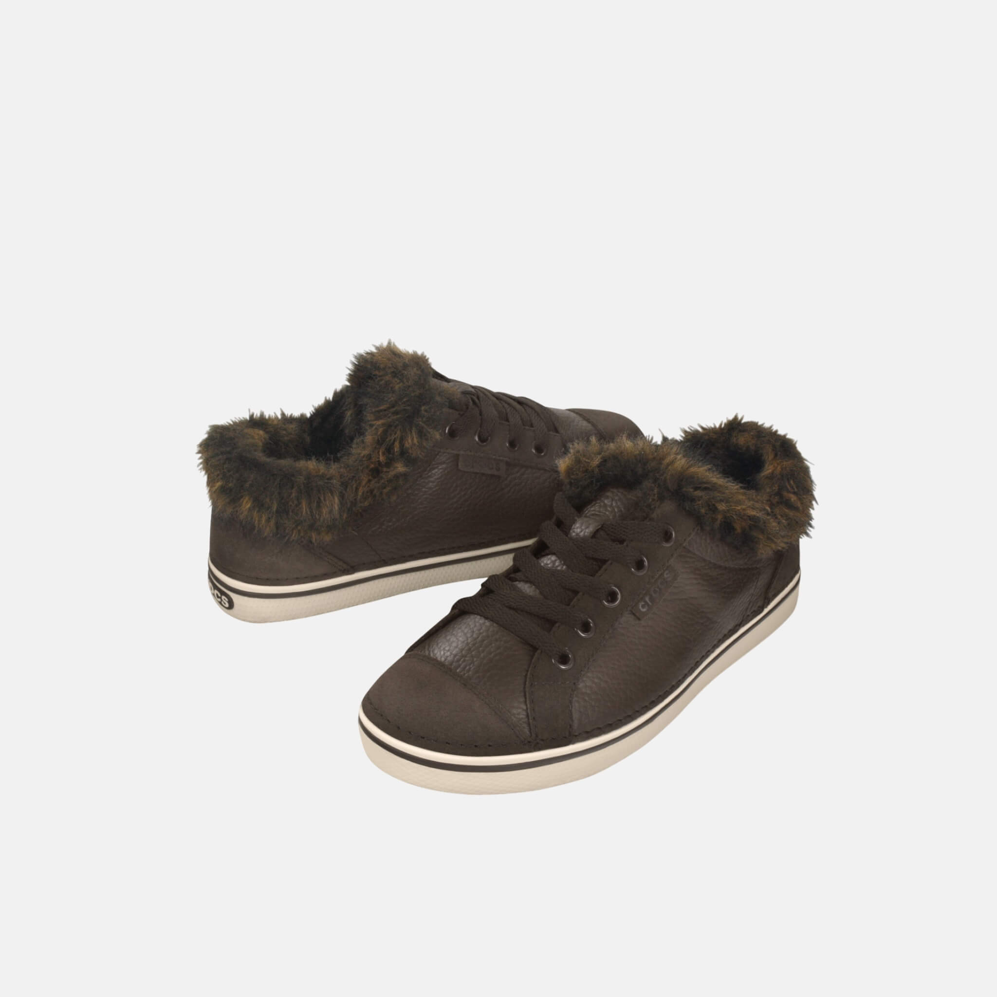 Hover Sneak Fur Girls Espresso/Stucco