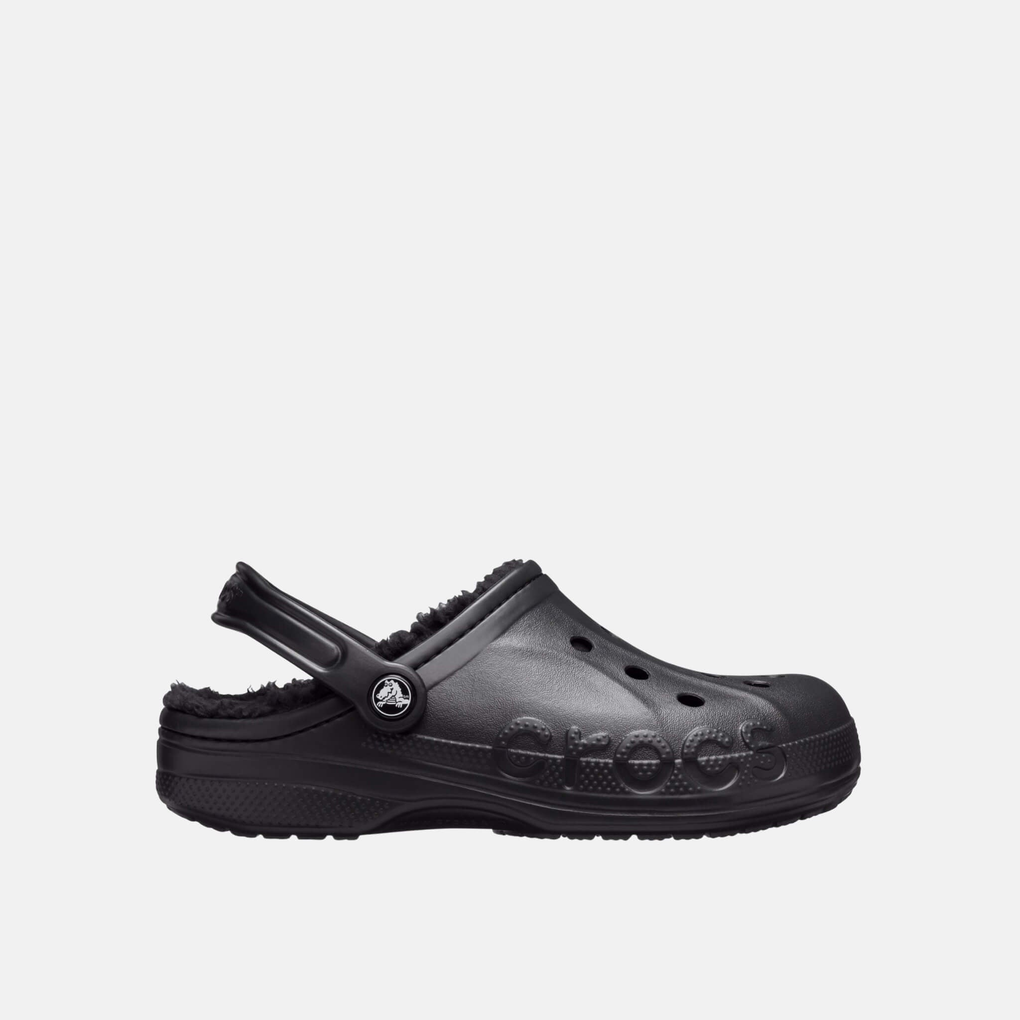 Baya Lined Clog Black/Black