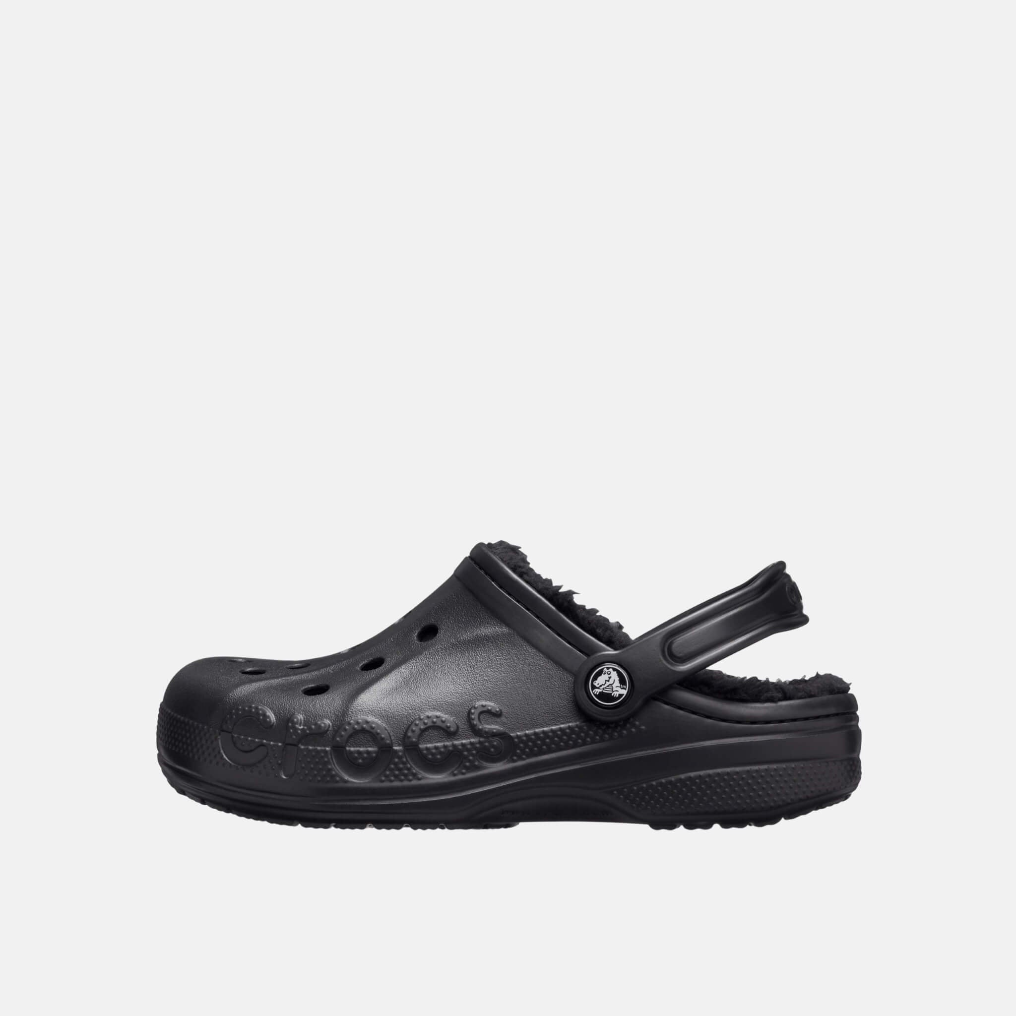 Baya Lined Clog Black/Black