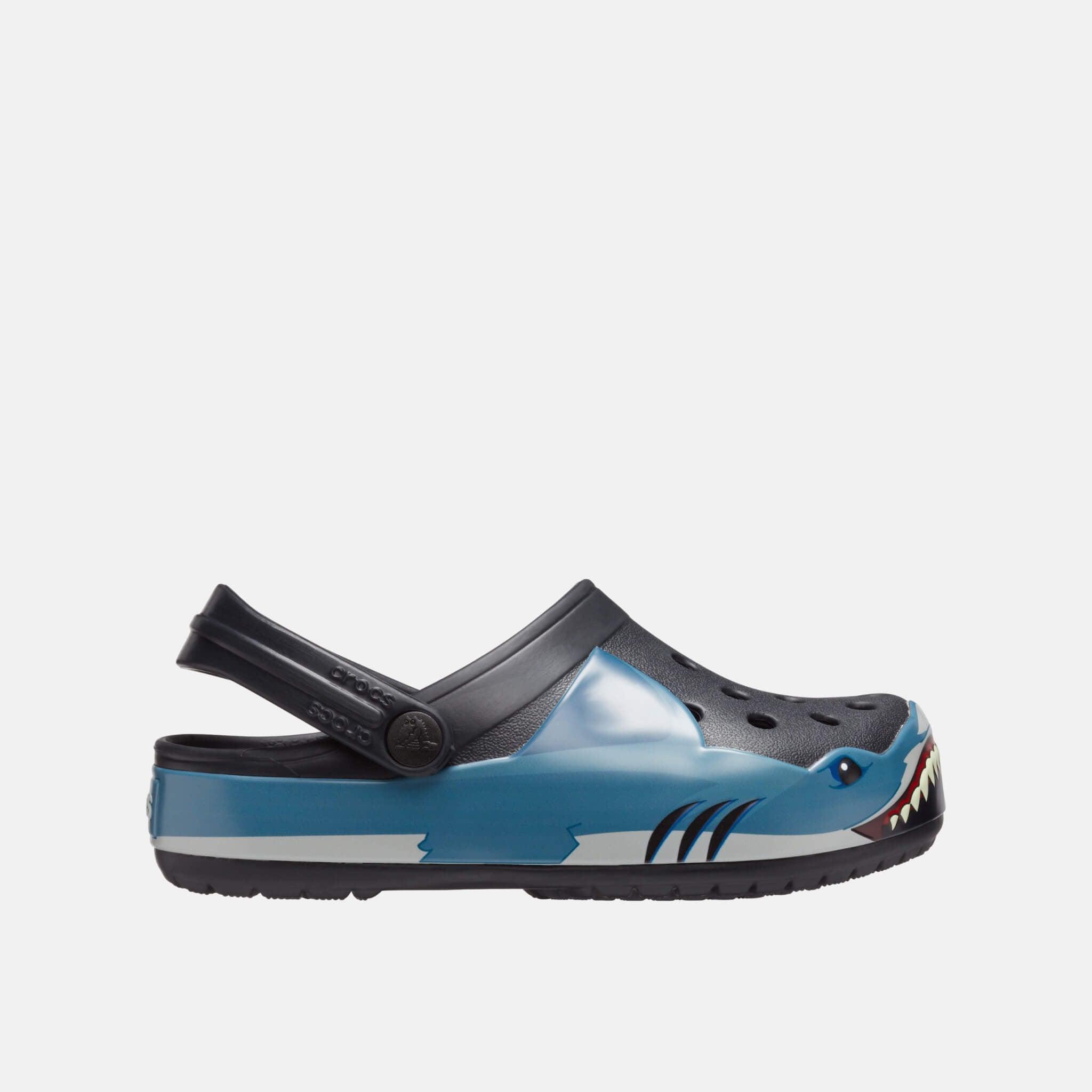 Crocs Fun Lab Shark Band Clg K Black