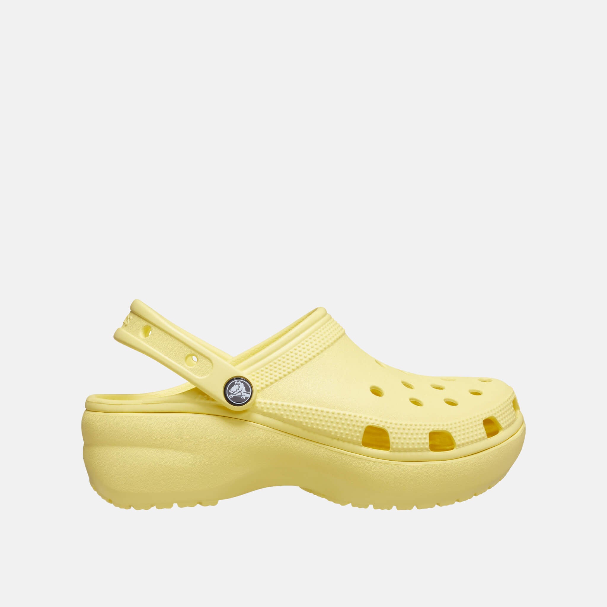 Classic Platform Clog Banana