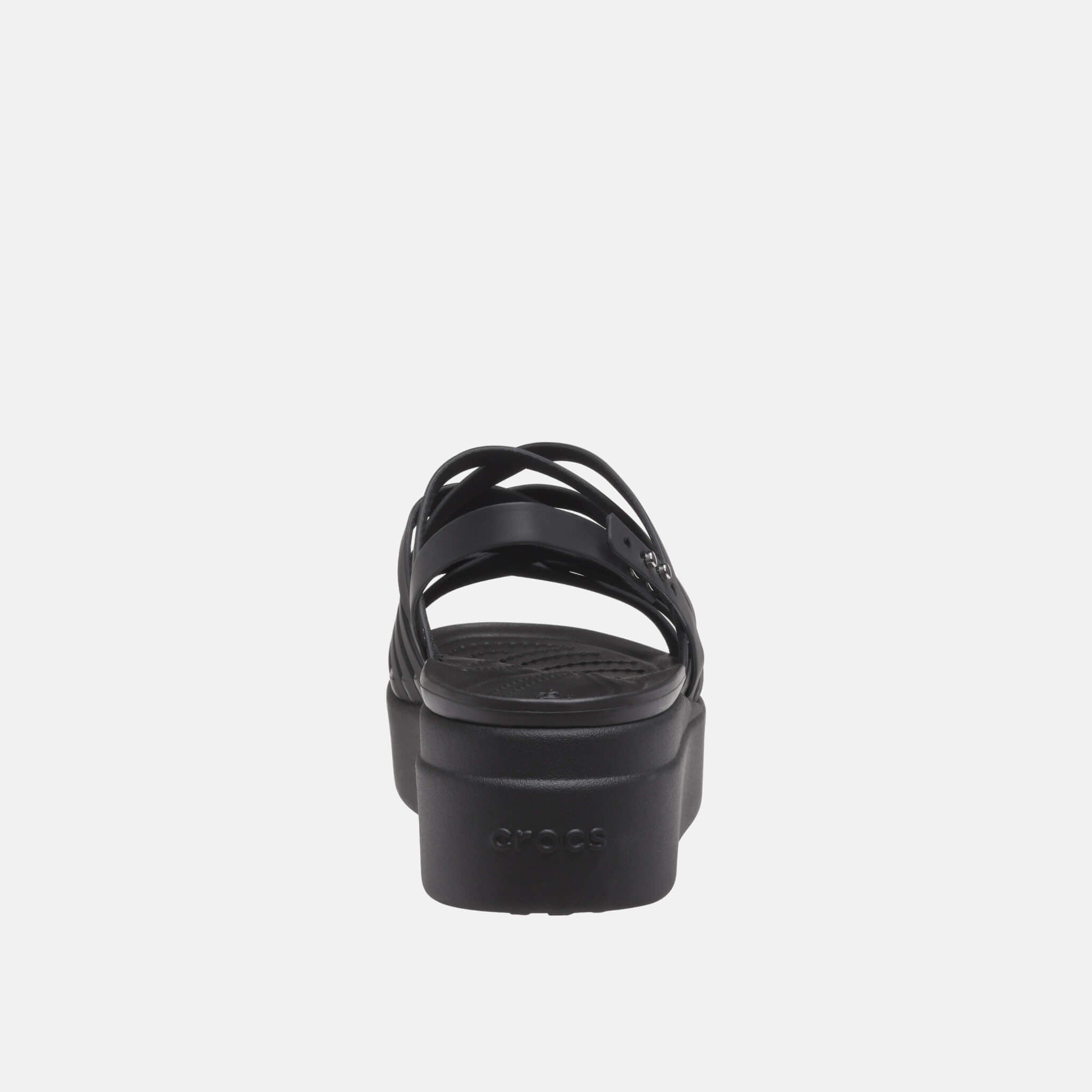 Crocs Brooklyn Strappy LowWdgW Blk