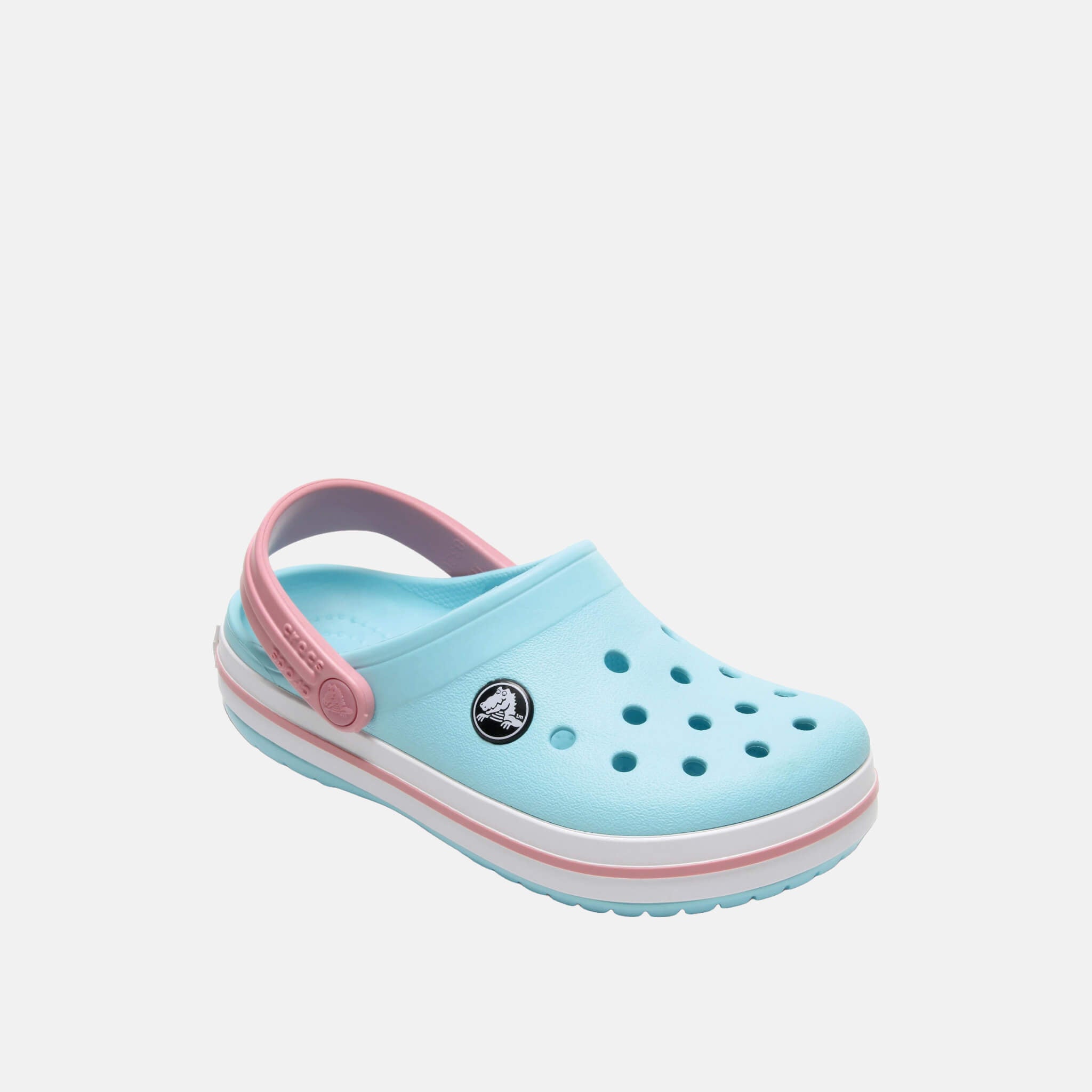 Crocband Clog T Ice Blue/White