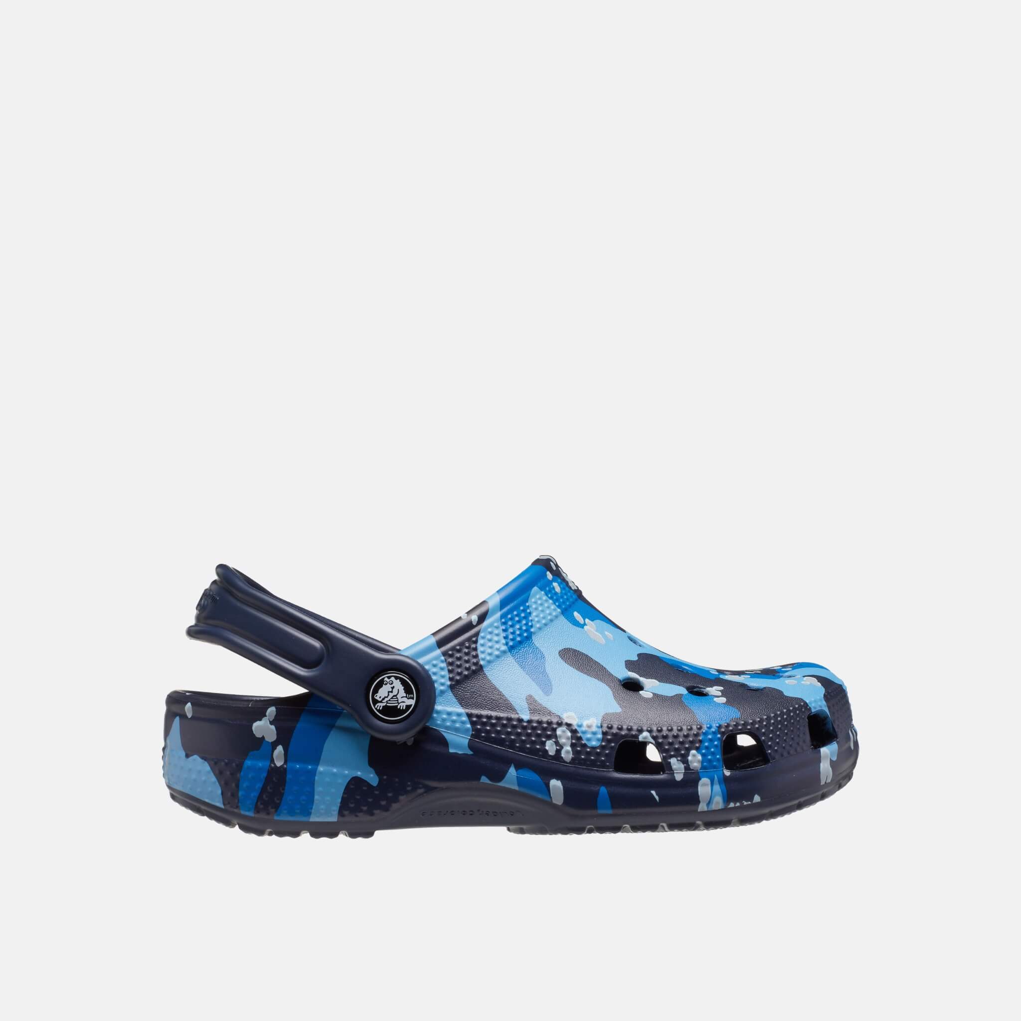 Classic Camo Clog K Navy/Multi