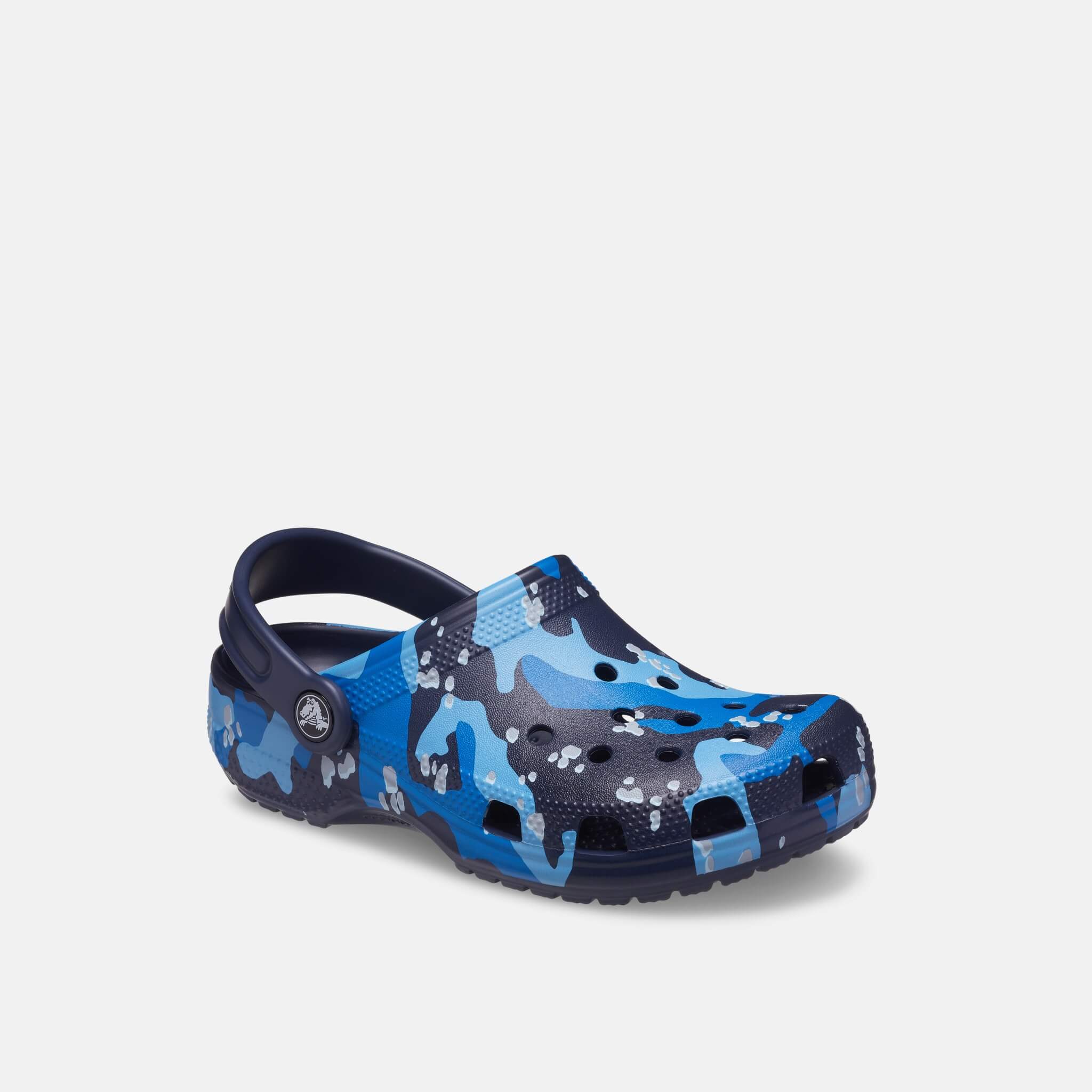 Classic Camo Clog K Navy/Multi