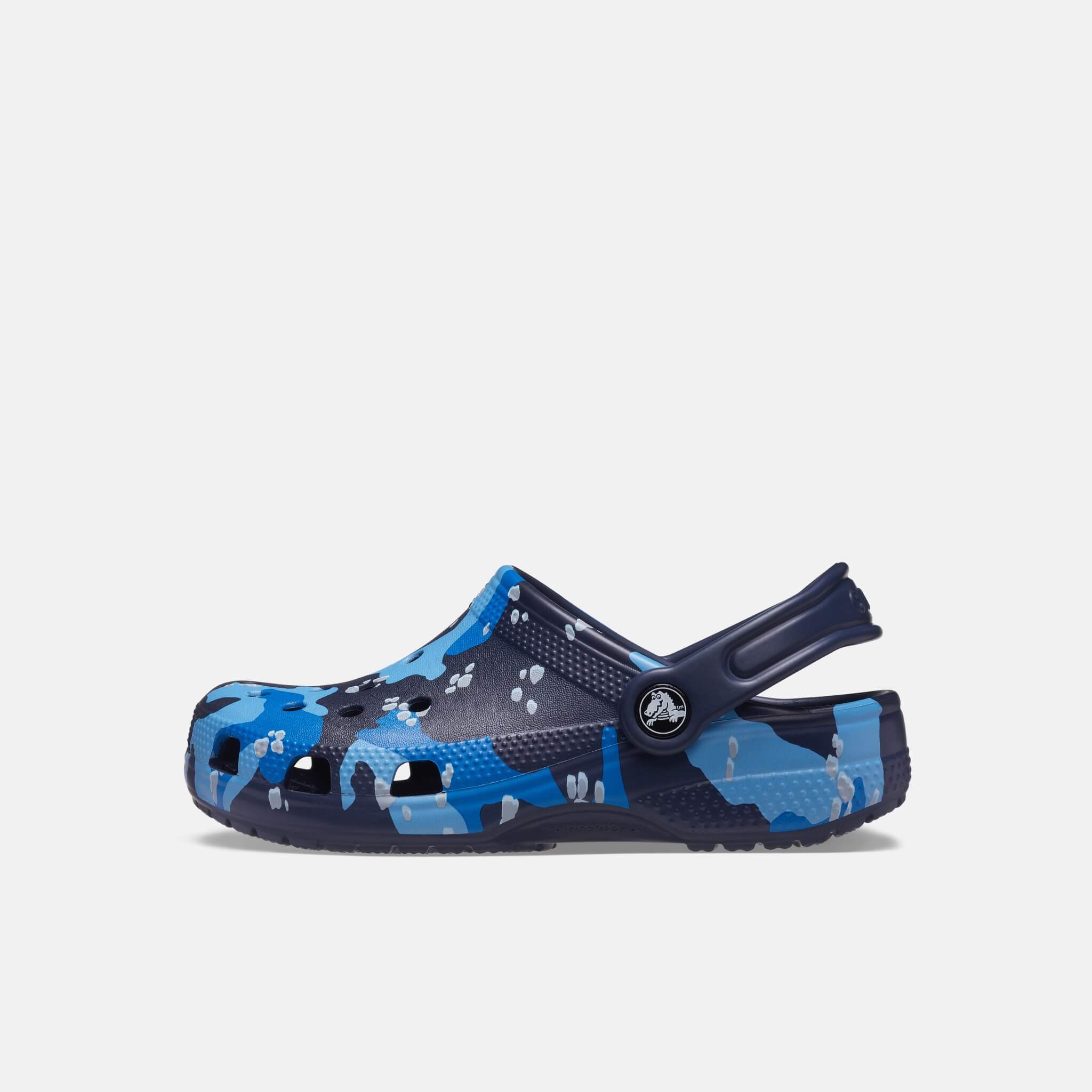 Classic Camo Clog K Navy/Multi