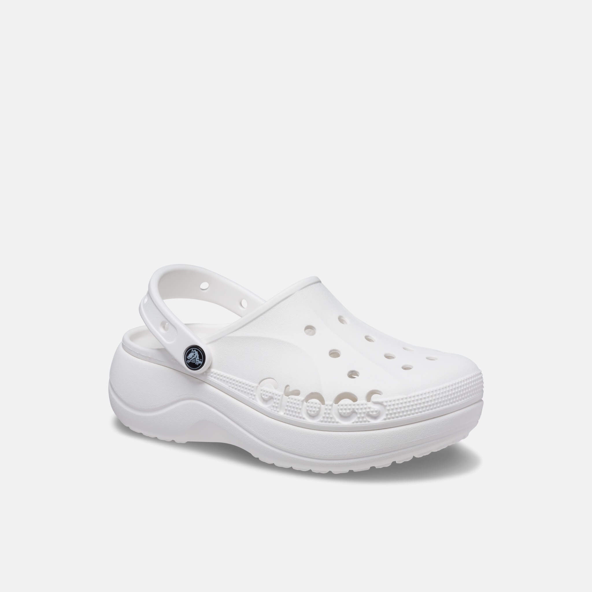 Baya Platform Clog White