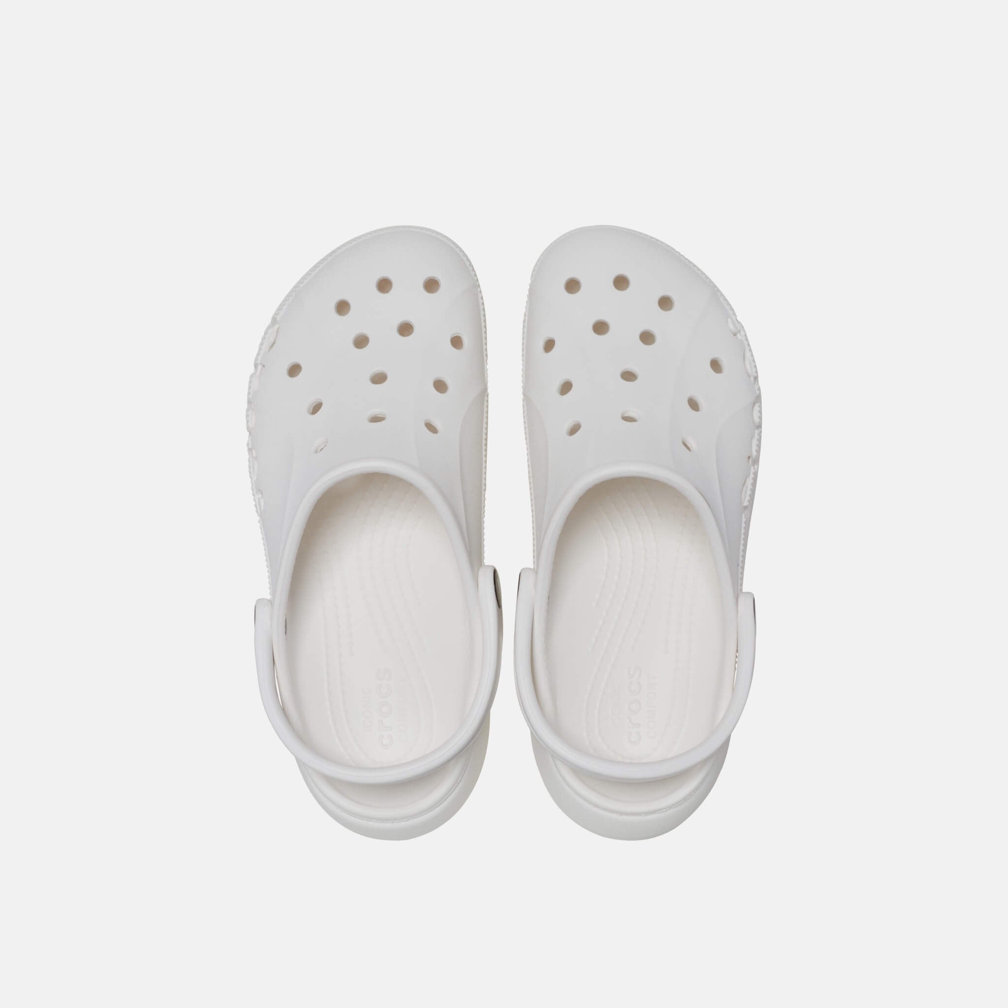 Baya Platform Clog White