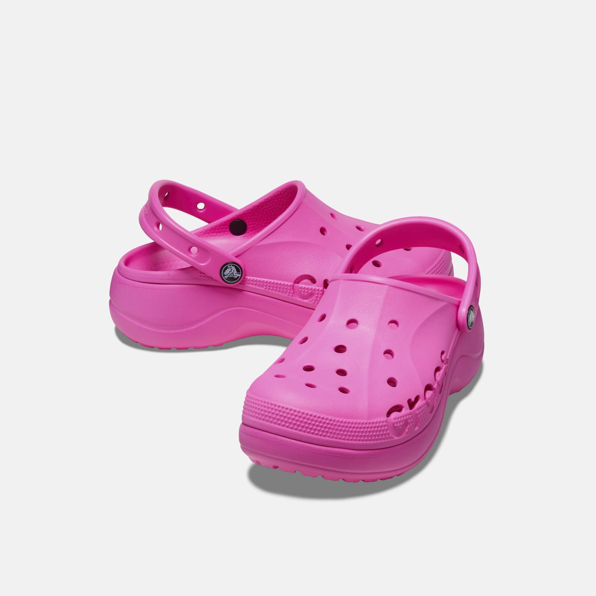 Baya Platform Clog Electric Pink