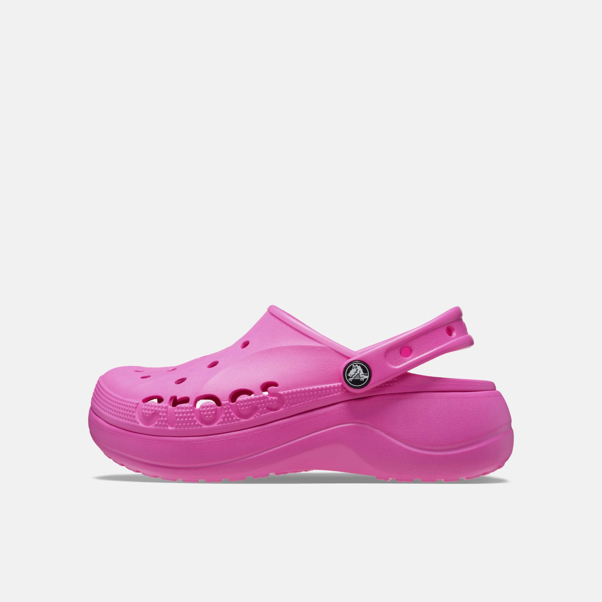 Baya Platform Clog Electric Pink