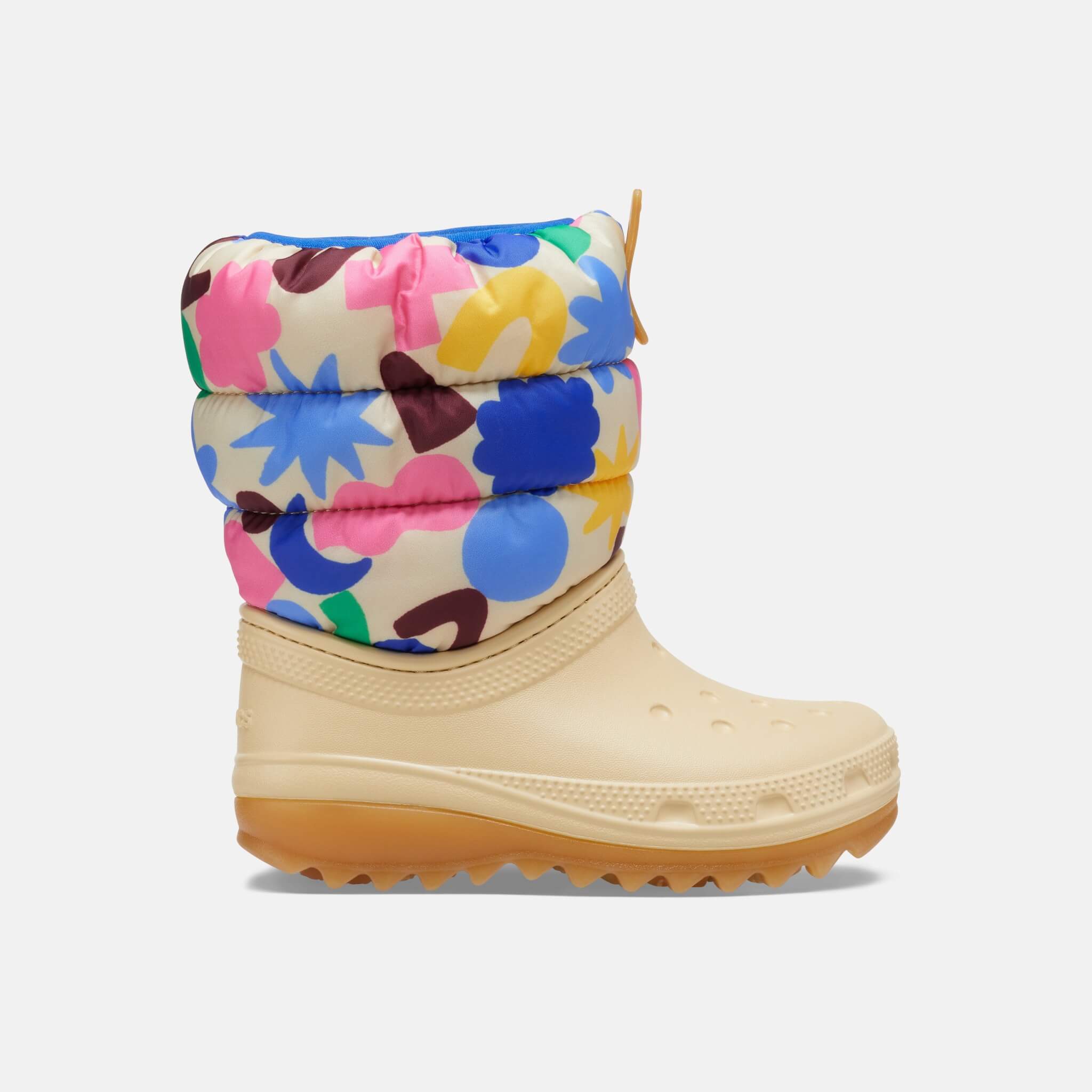 Classic NeoPuff Geo Shapes Boot T Shitake/Multi