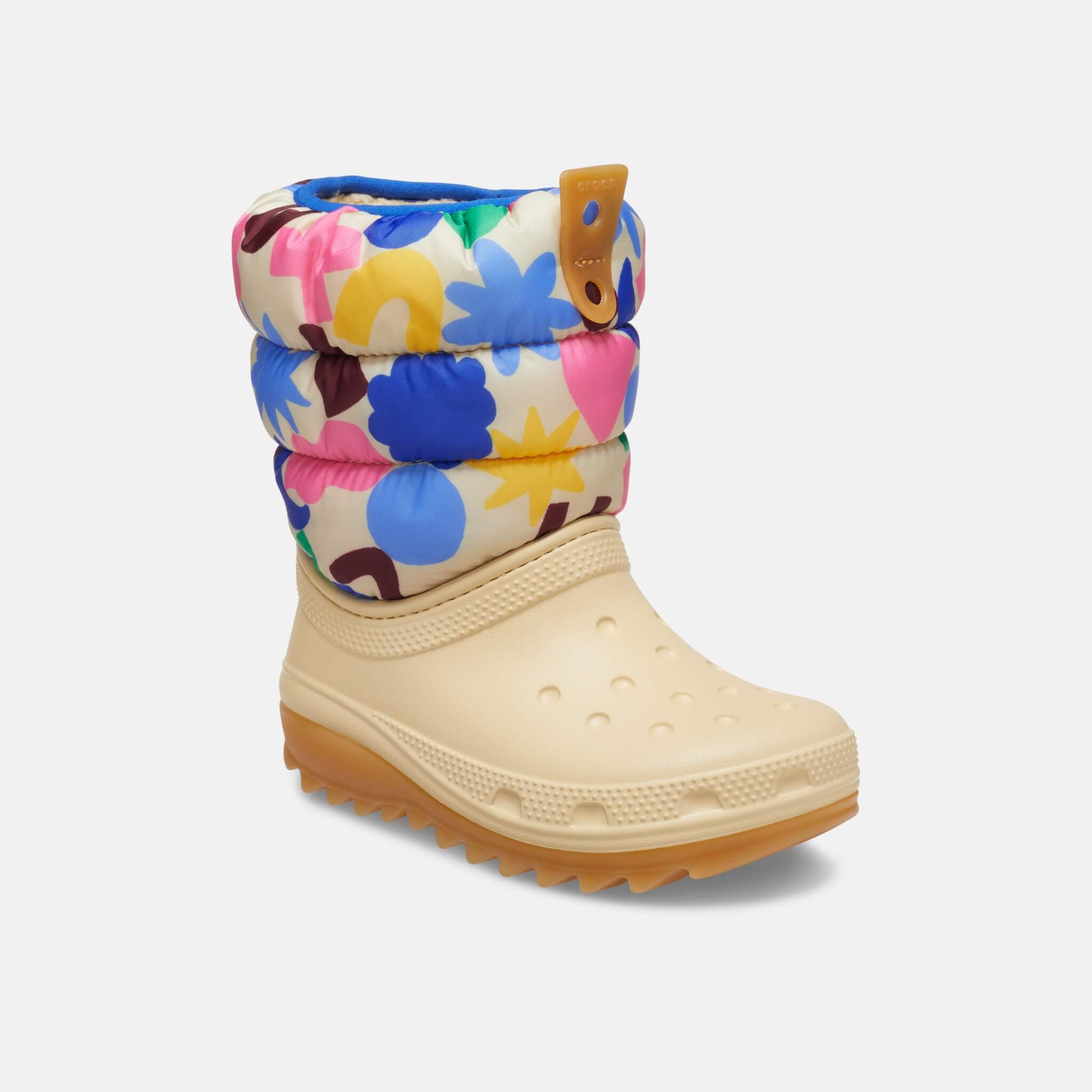 Classic NeoPuff Geo Shapes Boot T Shitake/Multi