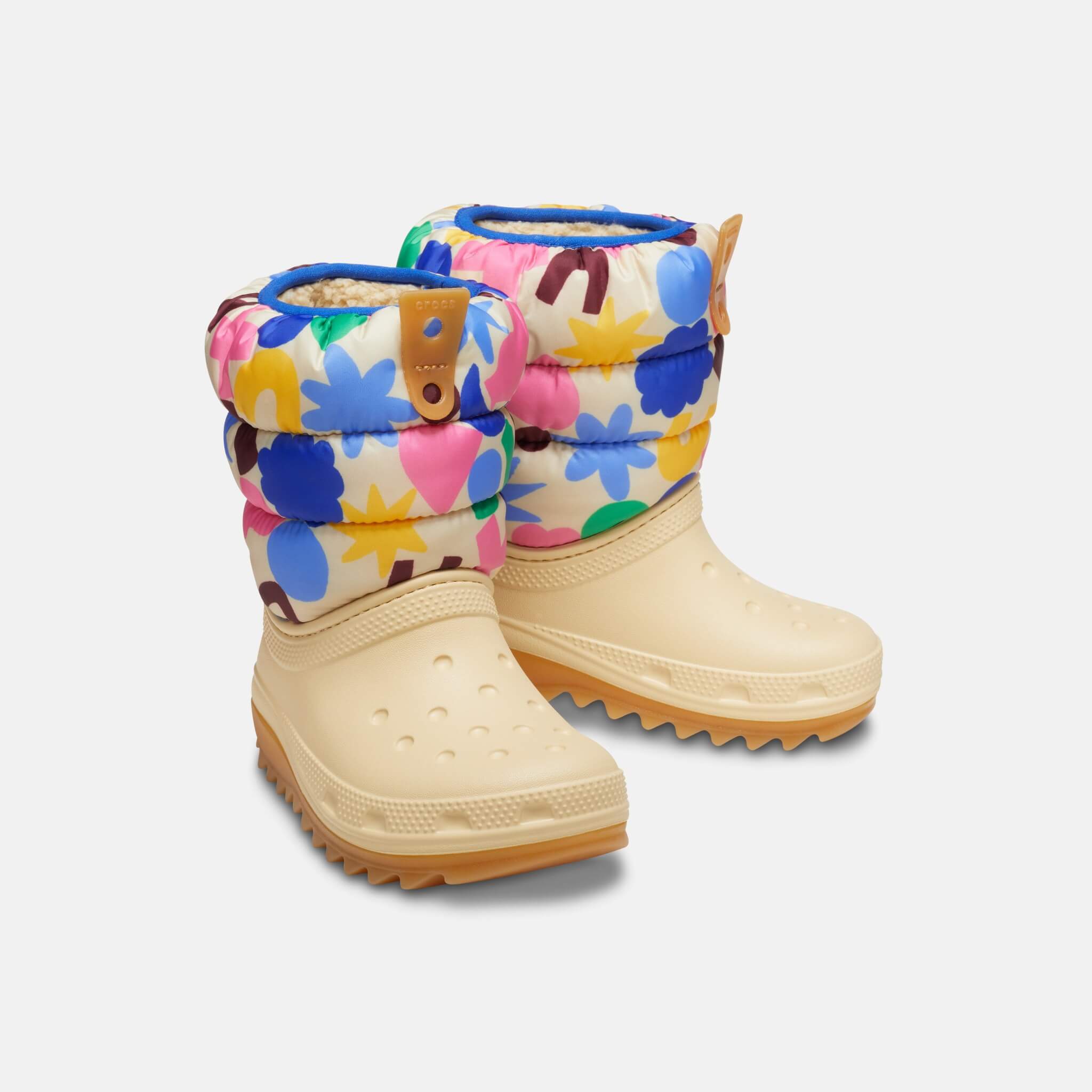 Classic NeoPuff Geo Shapes Boot T Shitake/Multi