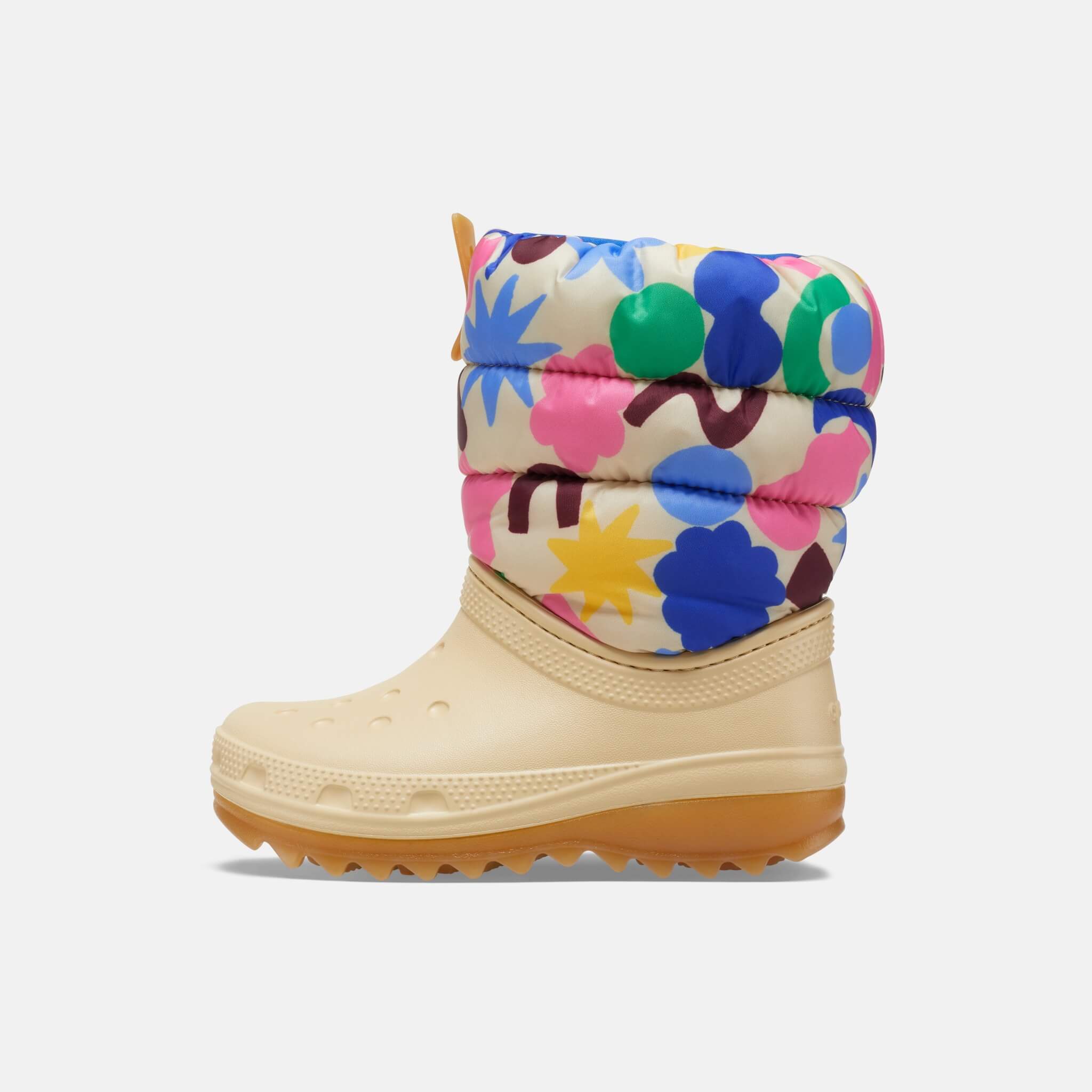 Classic NeoPuff Geo Shapes Boot T Shitake/Multi