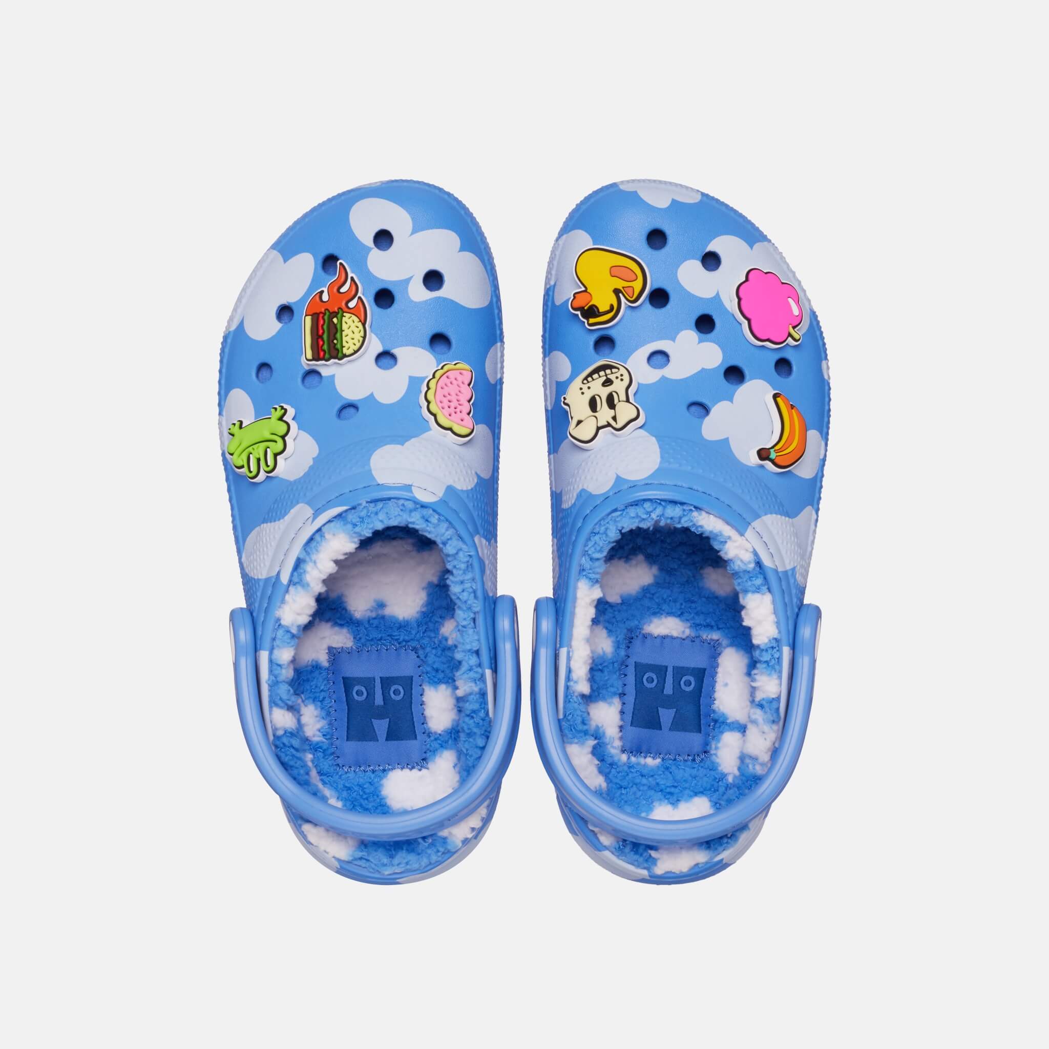 Happy Socks X Crocs Classic Bundle Powder Blue