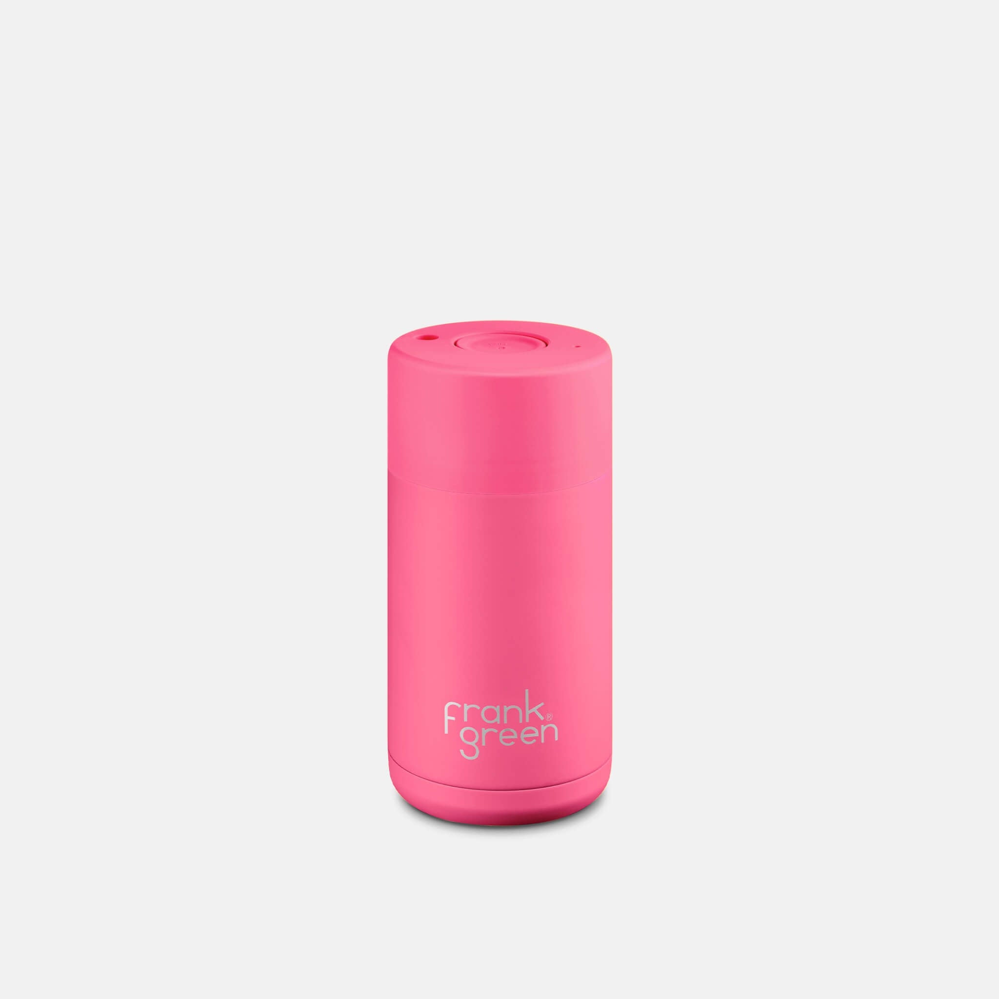 Ceramic Reusable Cup Neon Pink