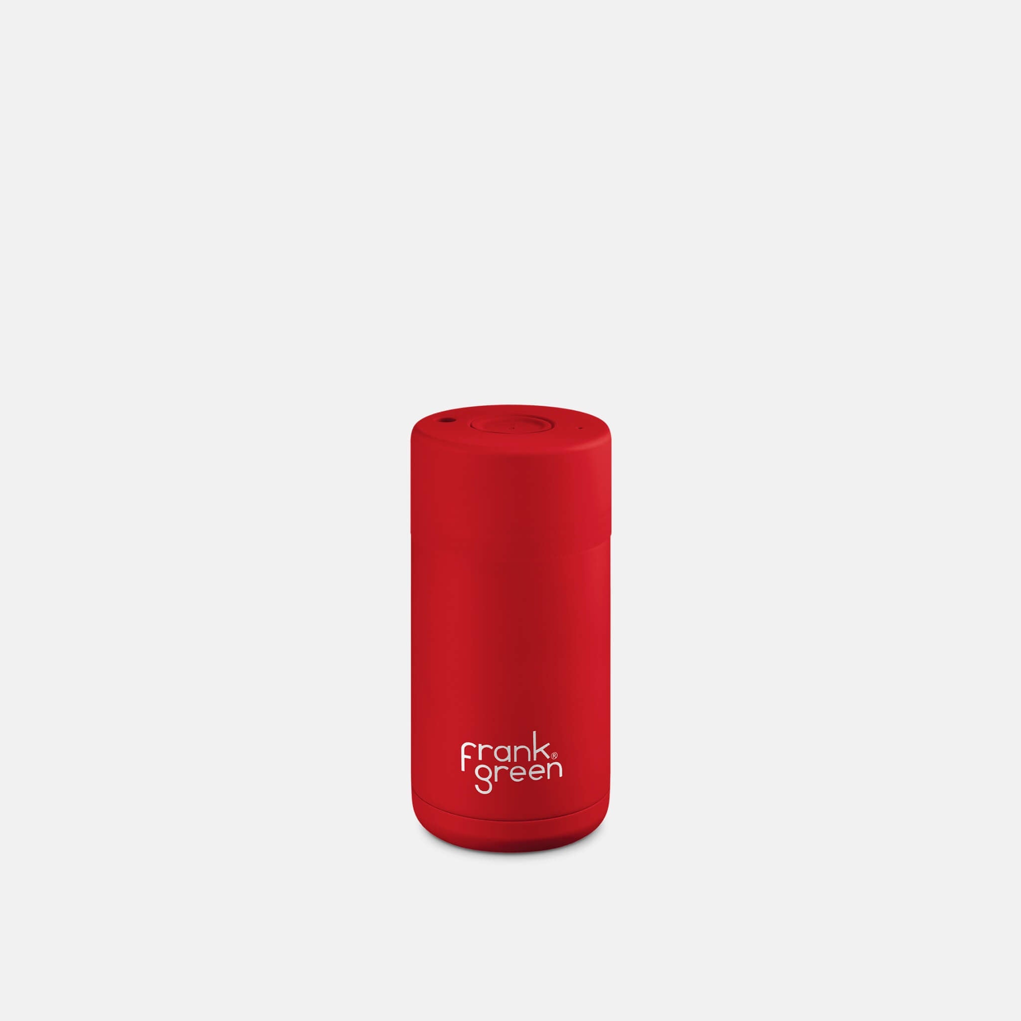 Ceramic Reusable Cup Atomic Red