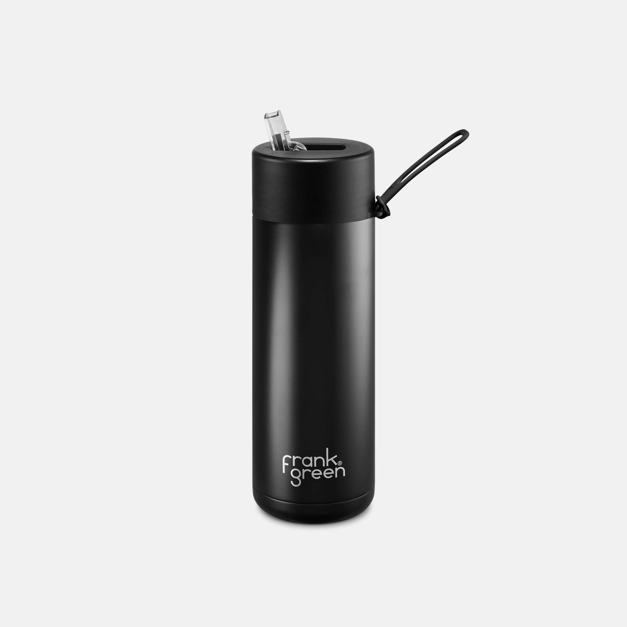 Ceramic Reusable Bottle Midnight