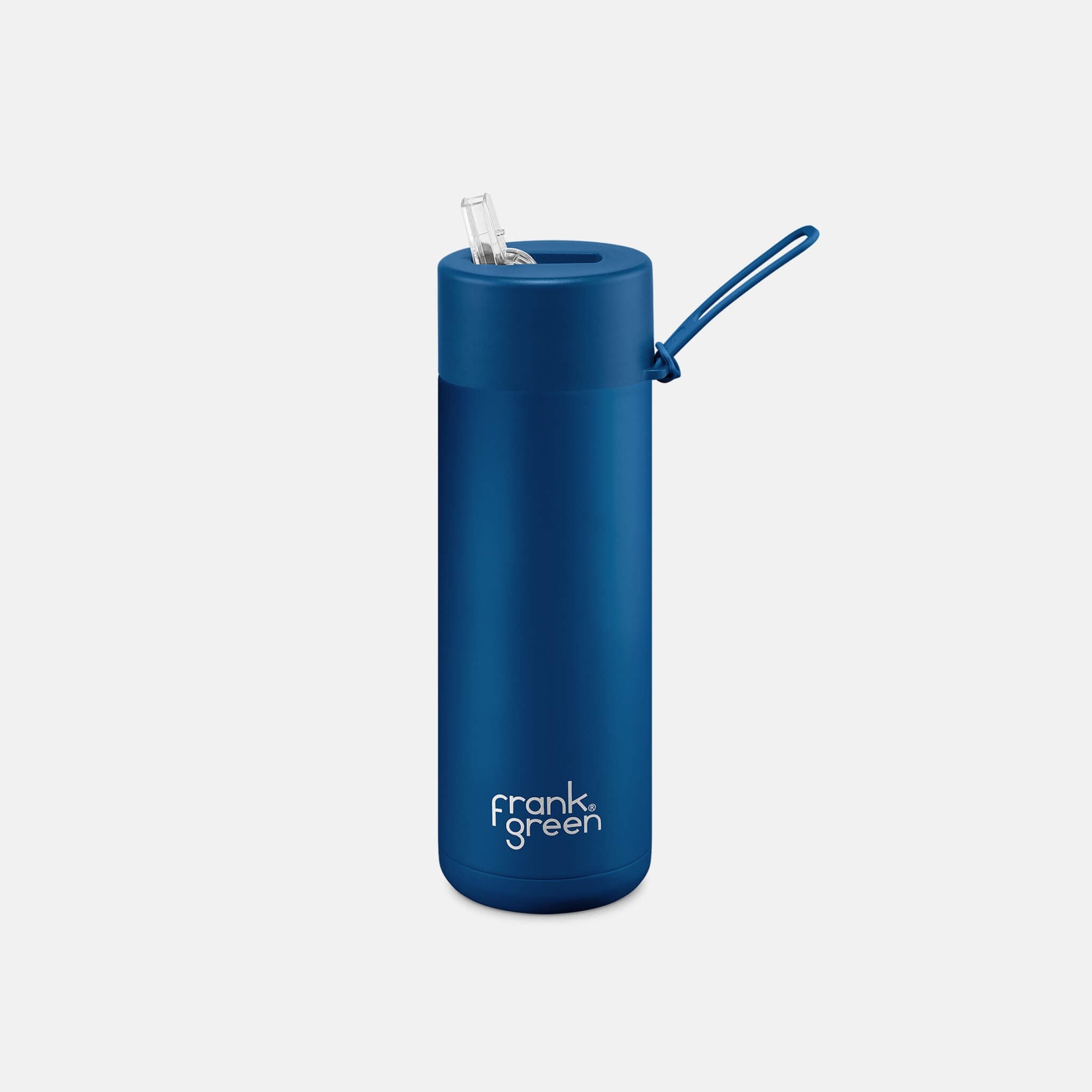 Ceramic Reusable Bottle Deep Ocean