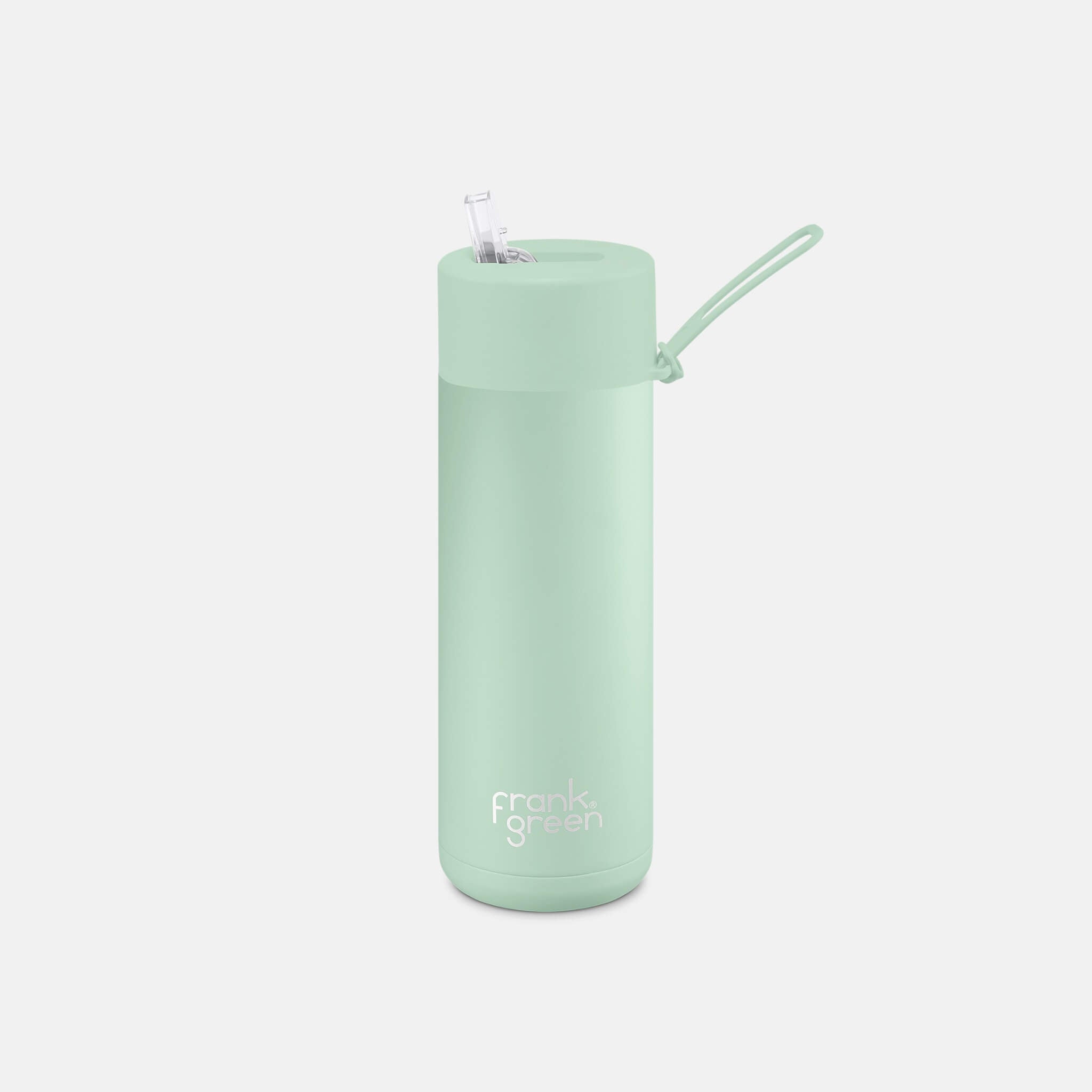 Ceramic Reusable Bottle Mint Gelato