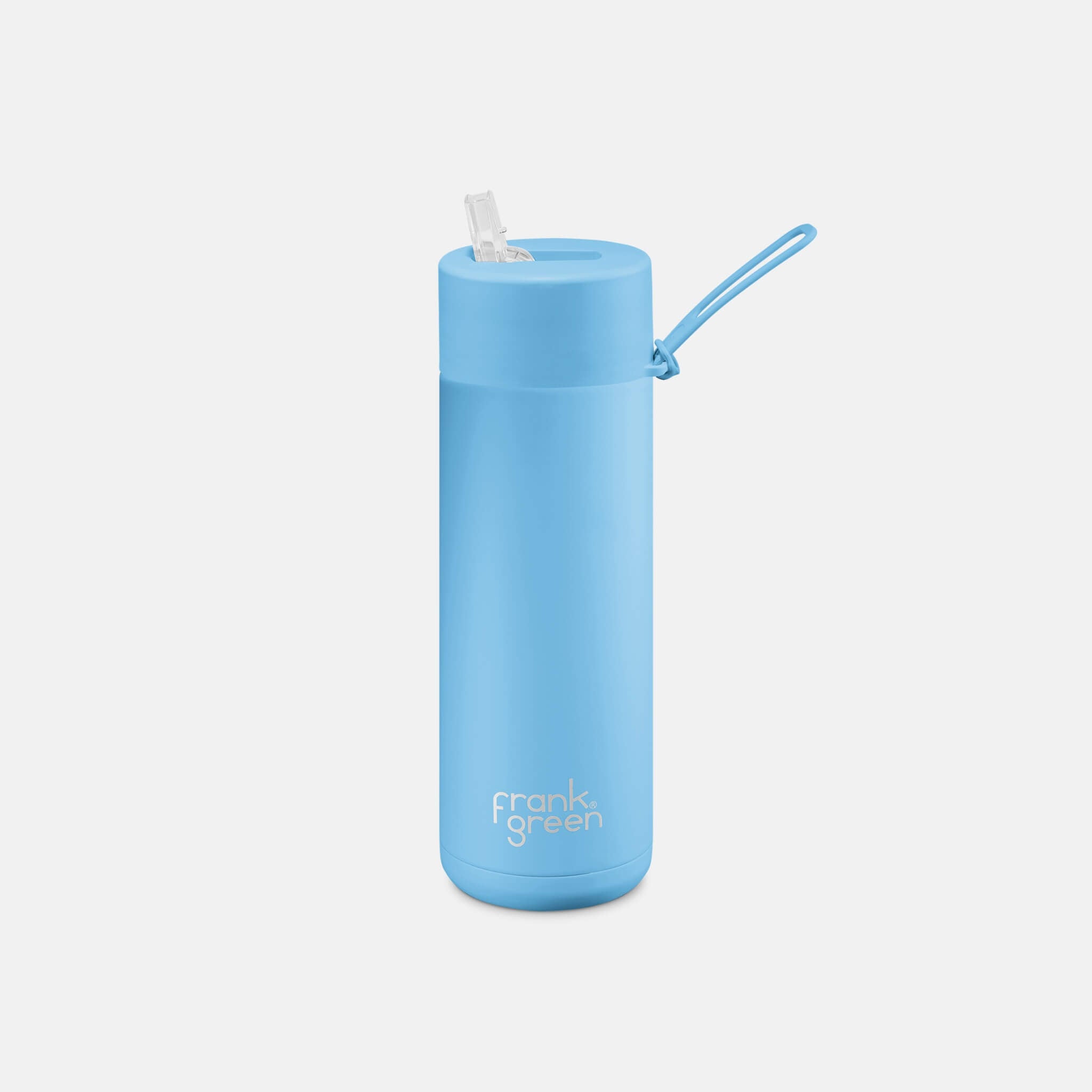 Ceramic Reusable Bottle Sky Blue