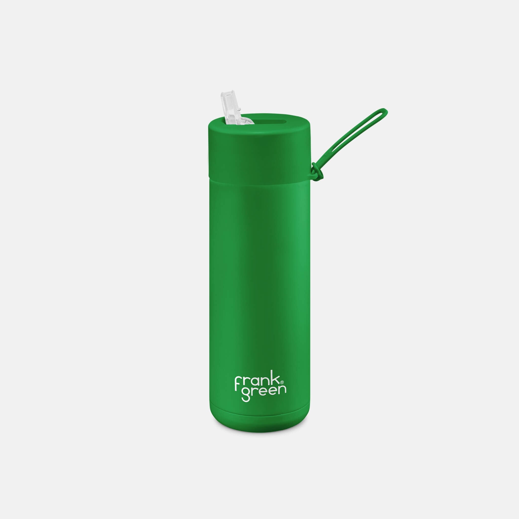 Ceramic Reusable Bottle Evergreen