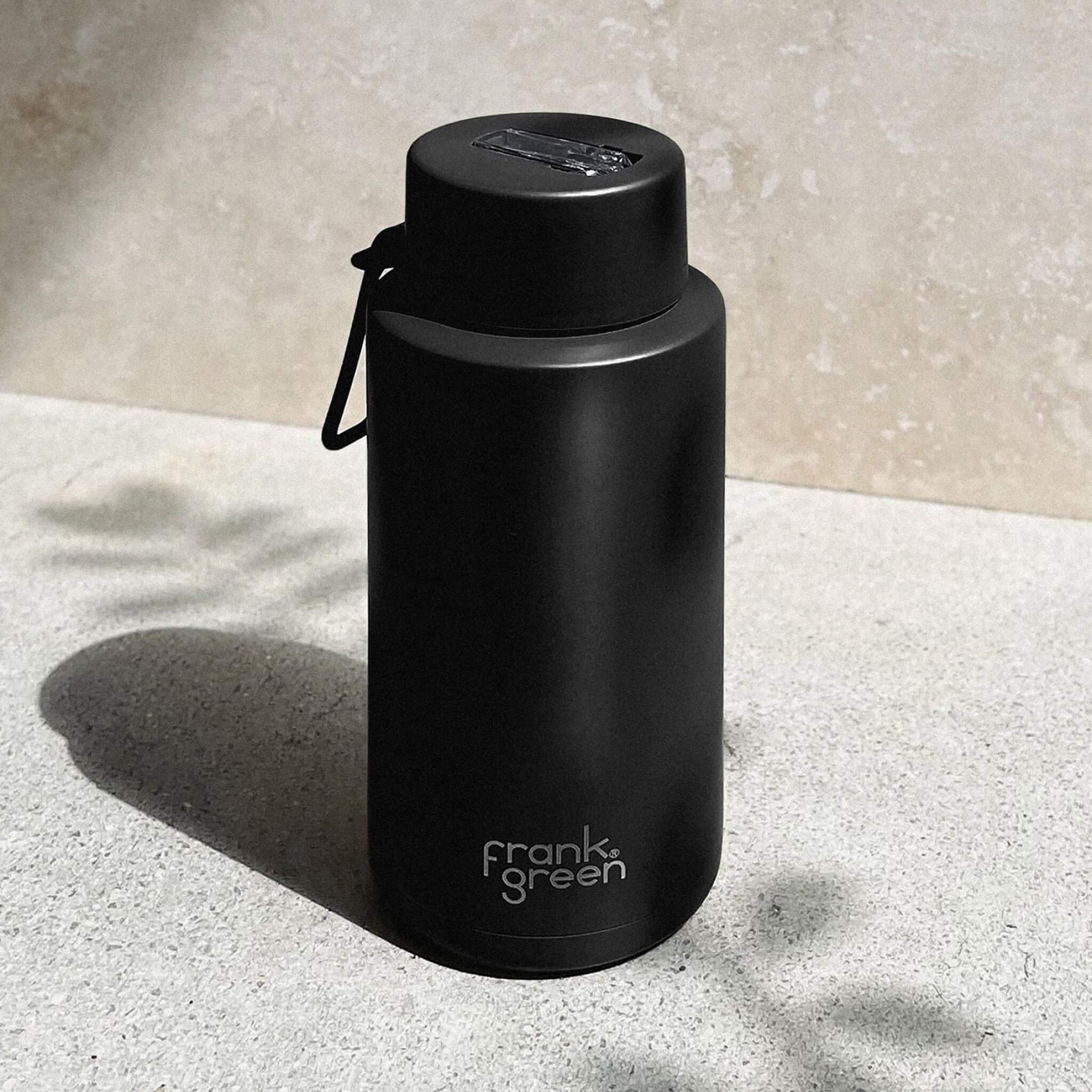 Ceramic Reusable Bottle Midnight