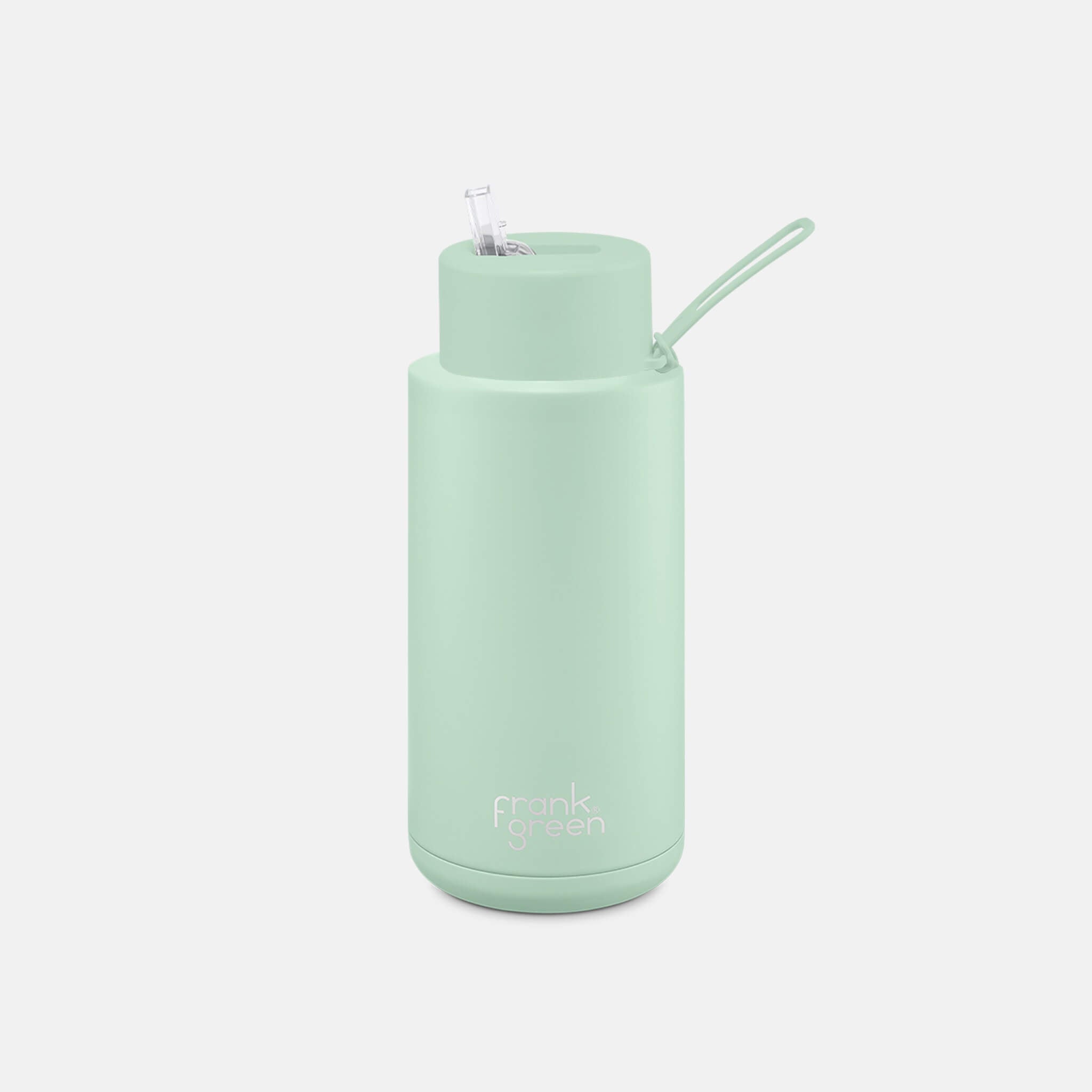 Ceramic Reusable Bottle Mint Gelato