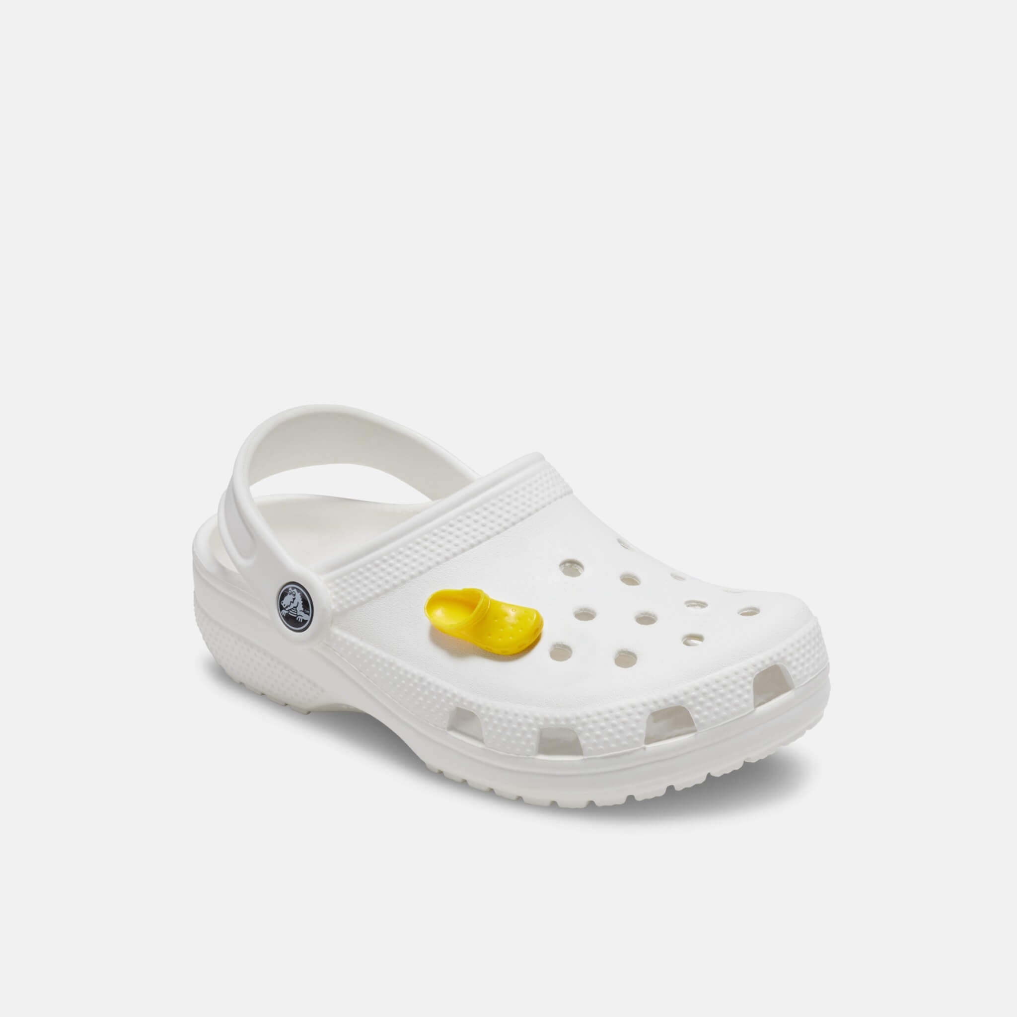 Odznáček Jibbitz – Mini 3D Classic Clog Yellow