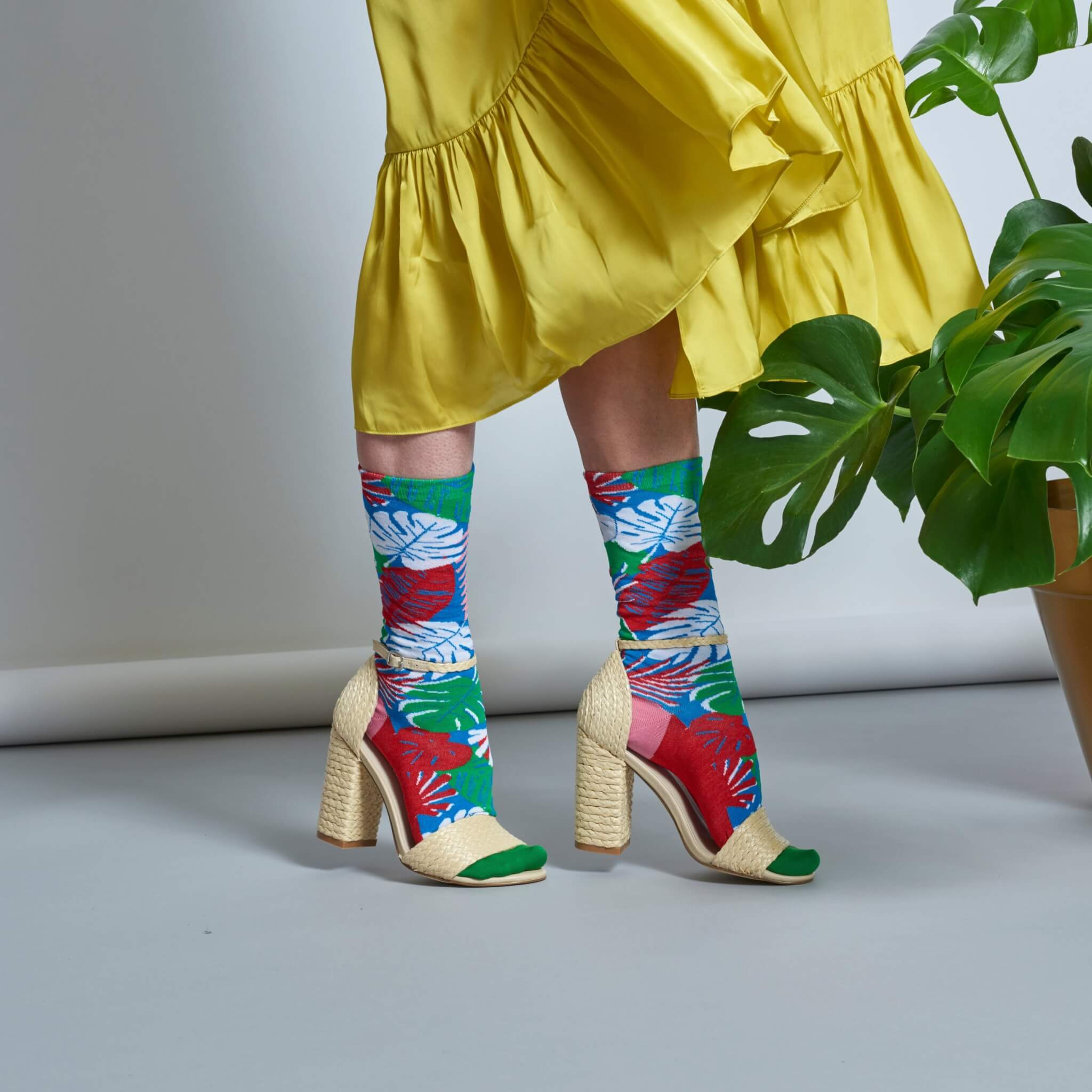Dámské barevné teplé ponožky Happy Socks Estelle  // kolekce Hysteria