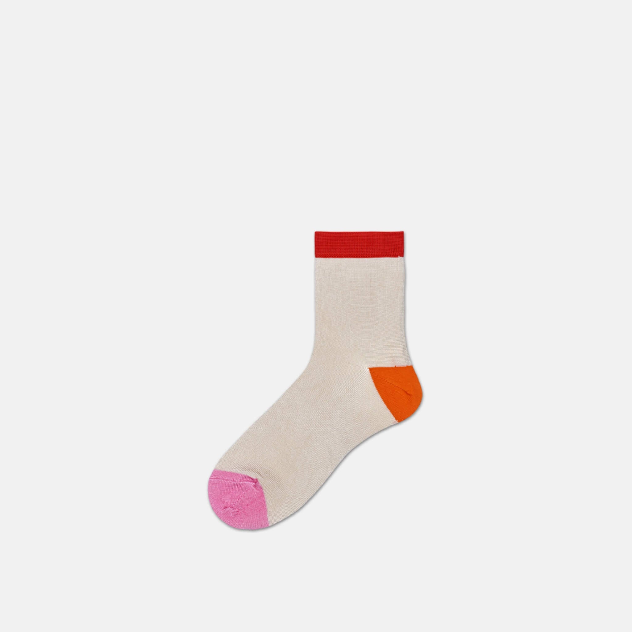 Dámské krémové ponožky Happy Socks Grace // kolekce Hysteria